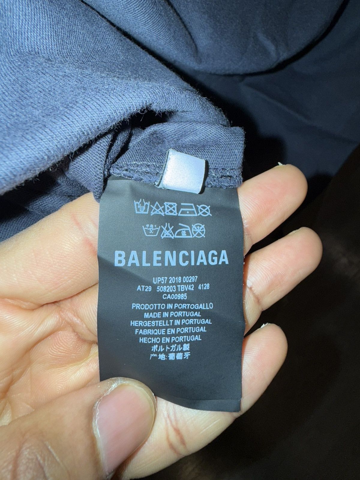 Balenciaga Balenciaga Oversized Tshirt Size US XL / EU 56 / 4 - 5 Thumbnail