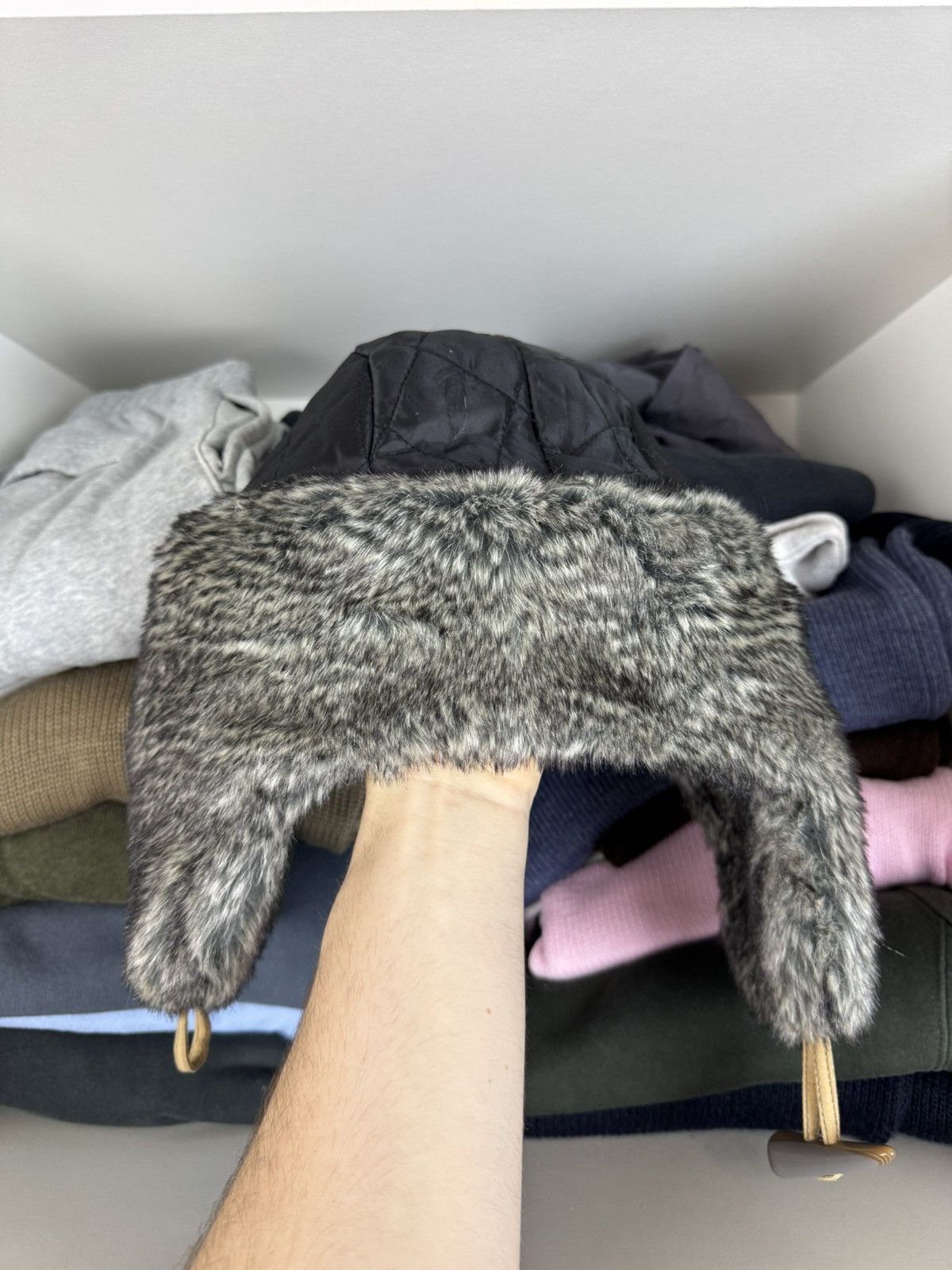 Other Y2K Ushanka Faux Fuzzy Fur Hat Size ONE SIZE - 19 Thumbnail