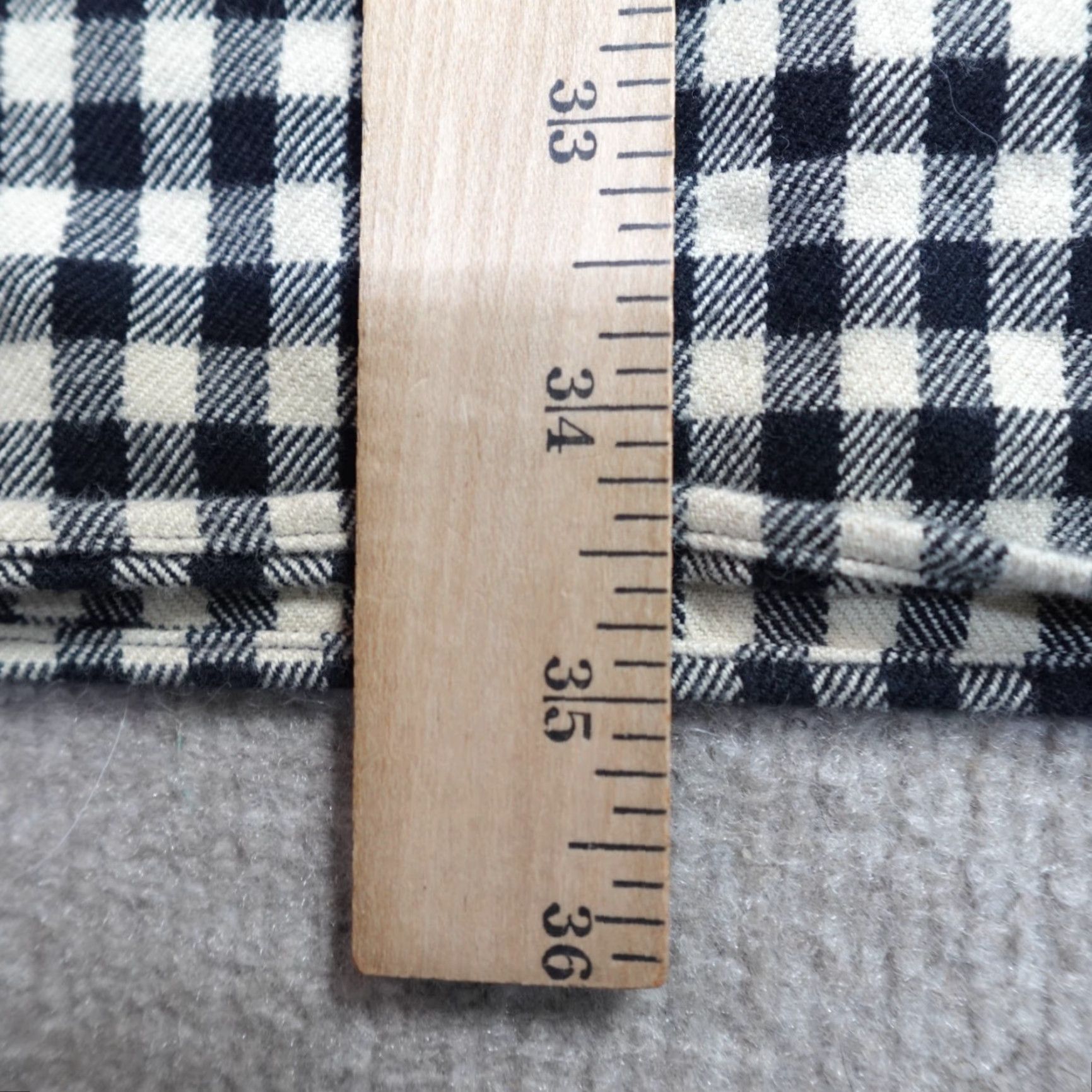 Polo Ralph Lauren VINTAGE Polo Ralph Lauren Shirt 4XLT Black Plaid Chinstrap Gingham Plaid Shirt Mens 4XLT Black Plaid Button-Up Collared Long Sleeve Cotton Flannel Size US XXL / EU 58 / 5 - 6 Thumbnail