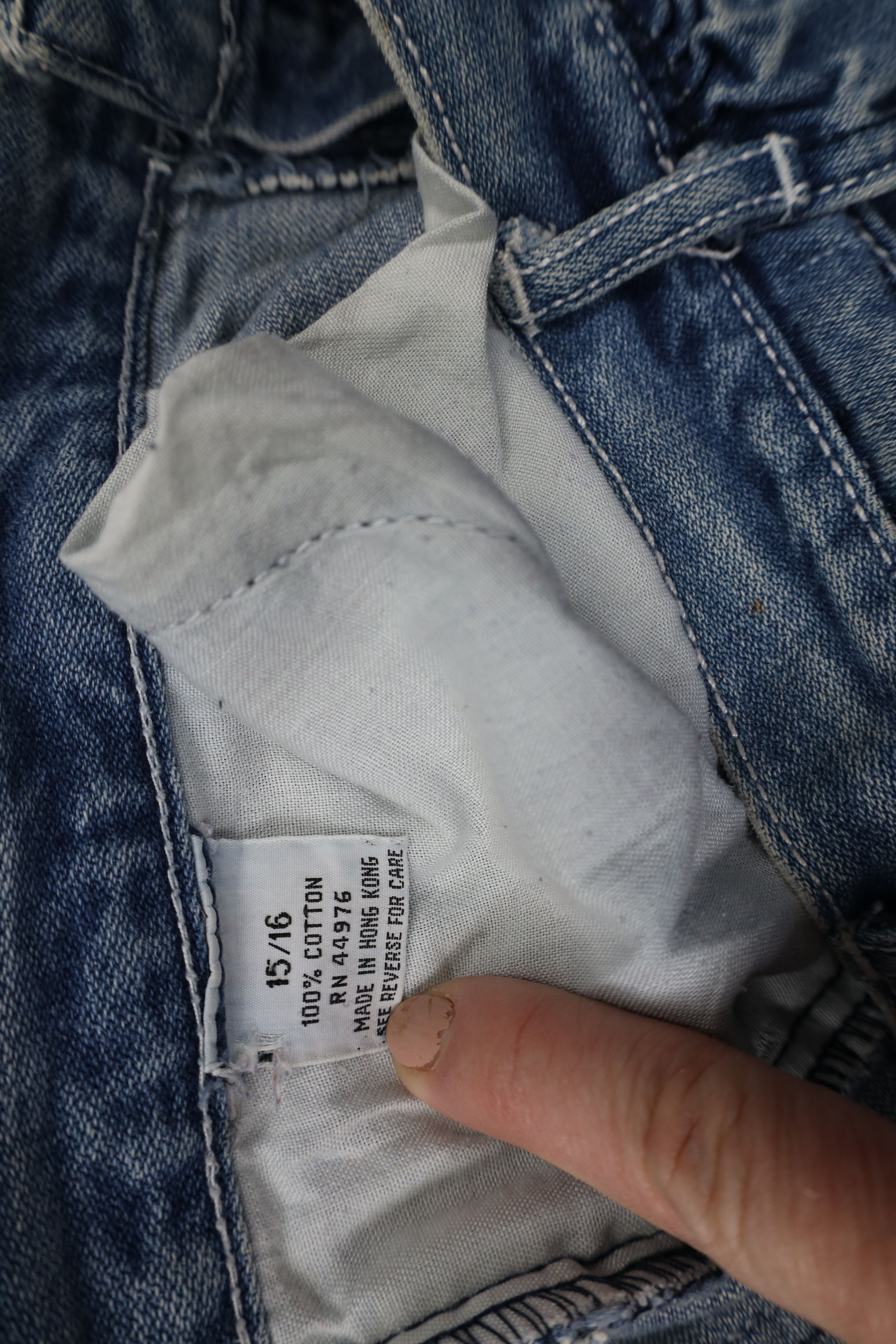 Vintage Vintage 80s 90s Streetwear Distressed Relaxed Denim Jeans Size 38" / US 16 / IT 52 - 2 Thumbnail
