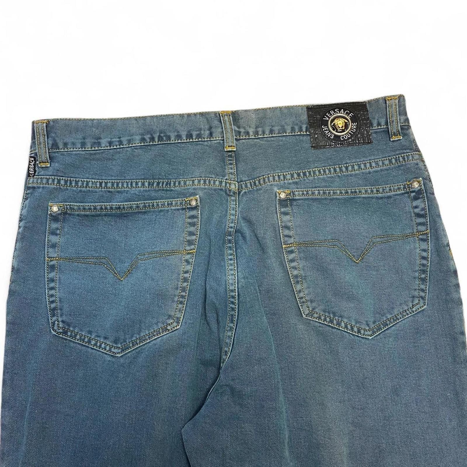 Versace Versace Men's Blue Denim Jeans Size US 32 / EU 48 - 3 Thumbnail