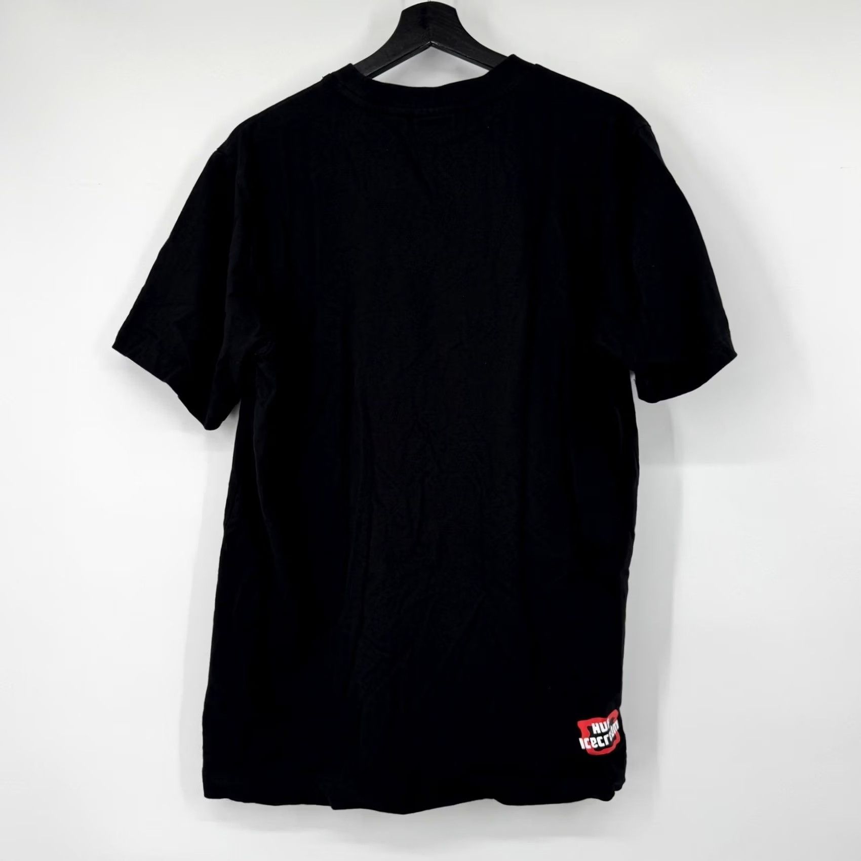 Vintage HUF x ICECREAM T-Shirt Black Graphic Print Crew Neck Short Sleeve Medium Mens Retro Streetwear Skateboard Limited Edition All Seasons Size US M / EU 48-50 / 2 - 2 Thumbnail