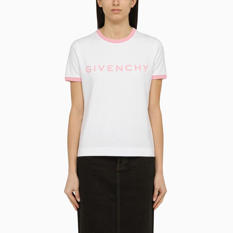 image of Givenchy O1D2Blof0124 T-Shirt In White, Women's (Size Small)