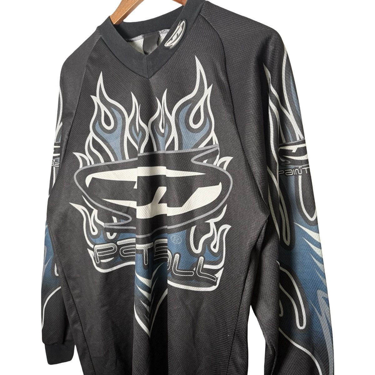 Other Vintage JT Paintball Hotrod Flame Jersey Mens Medium 2002 Size US M / EU 48-50 / 2 - 2 Thumbnail