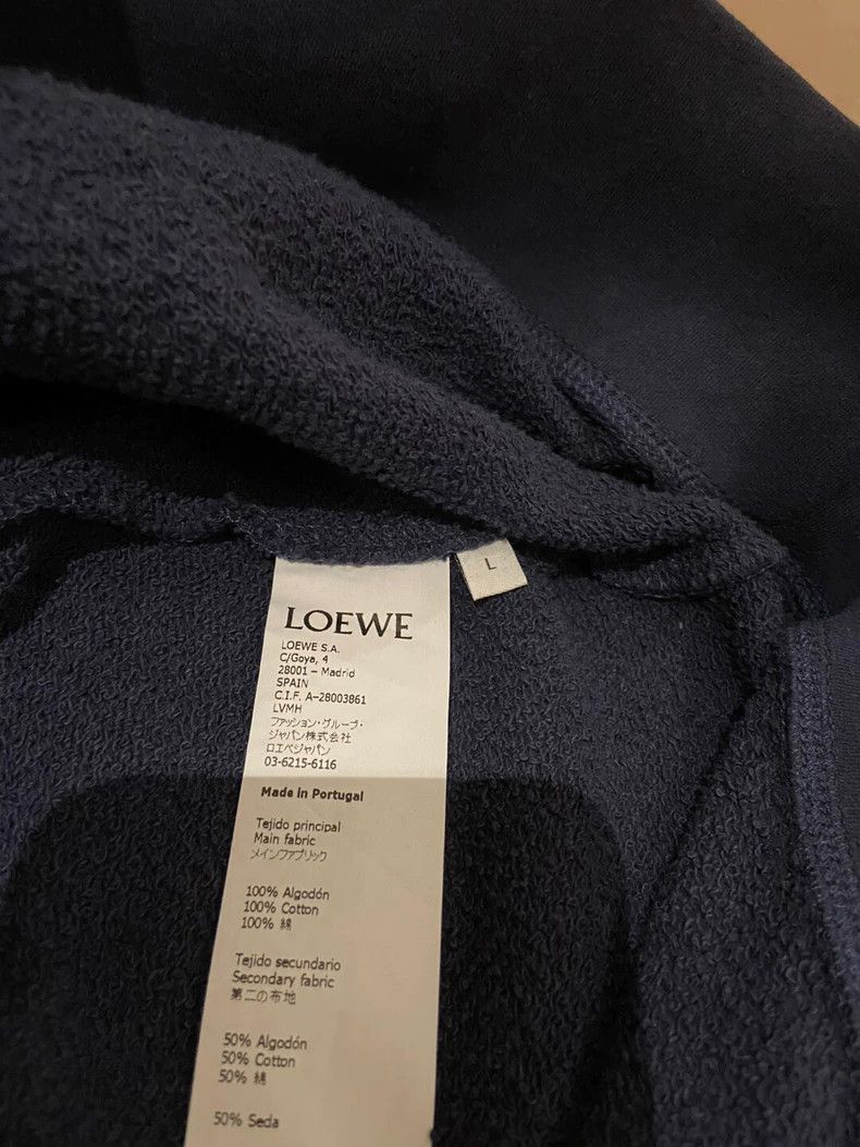 Loewe LOEWE Rainbow patch logo hoodie Size L / US 10 / IT 46 - 4 Thumbnail