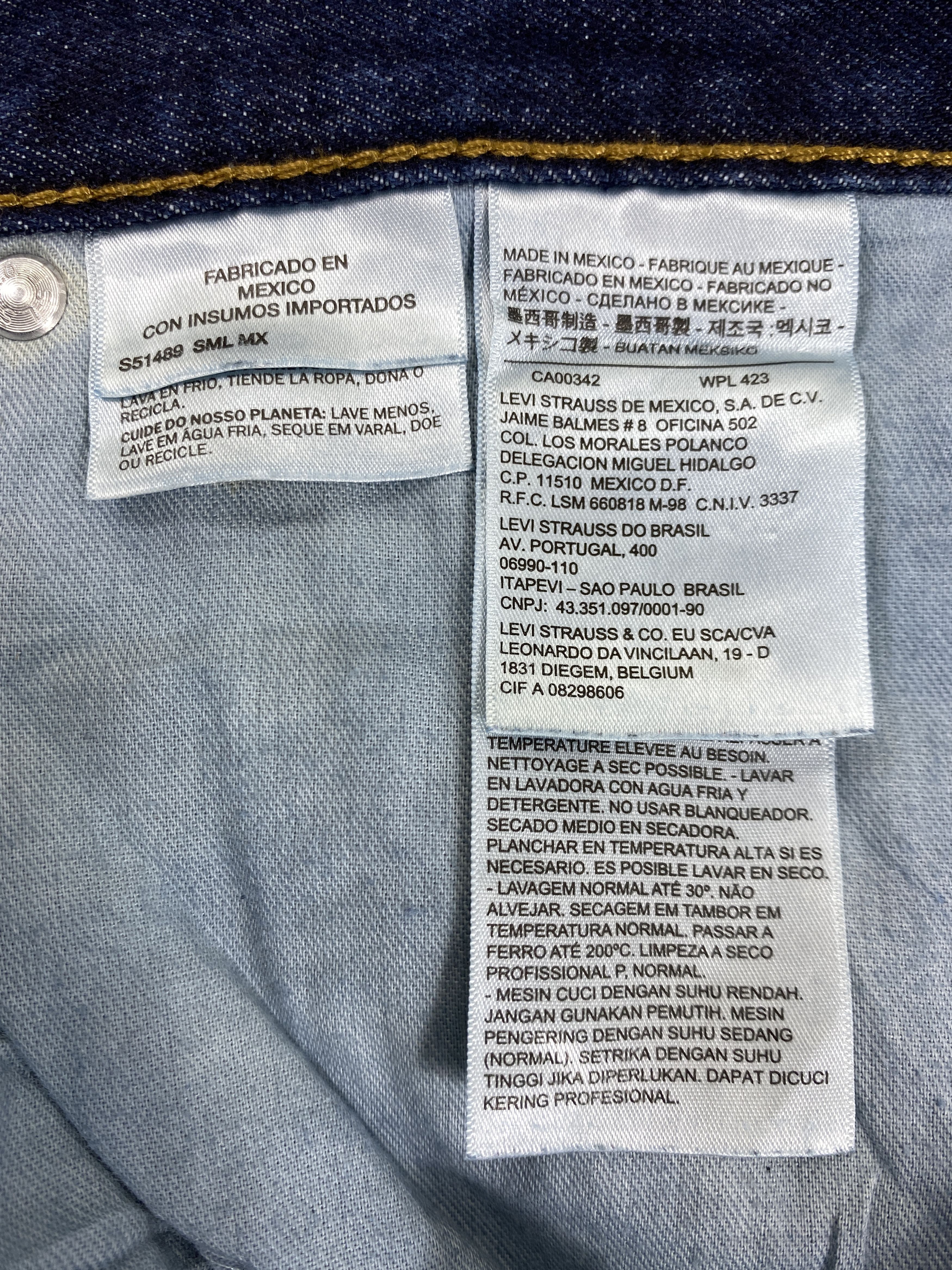 Levi's Vintage Levi's 514 Dark Blue 37 x 33.5 Denim -JN298 Size US 37 - 9 Thumbnail