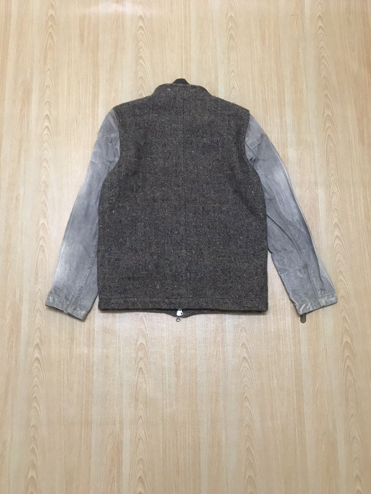 Indigo × Japanese Brand × Vintage Vintage Japan Indigo Balance Wool Denim Jacket Size US S / EU 44-46 / 1 - 8 Thumbnail