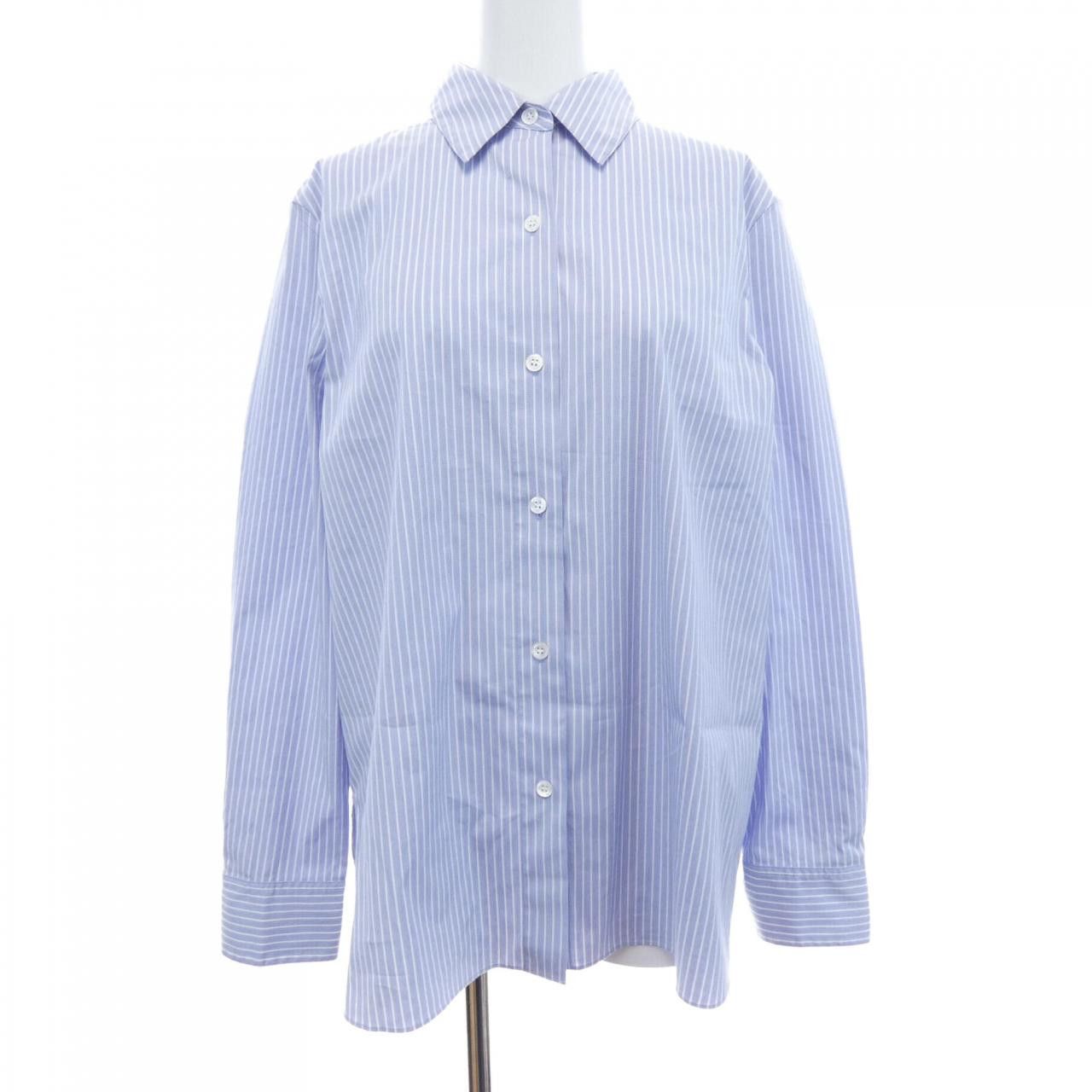 Theory Theory Stripe Cotton Shirt Textile Tops 01-5108213 DUTY FREE for USA