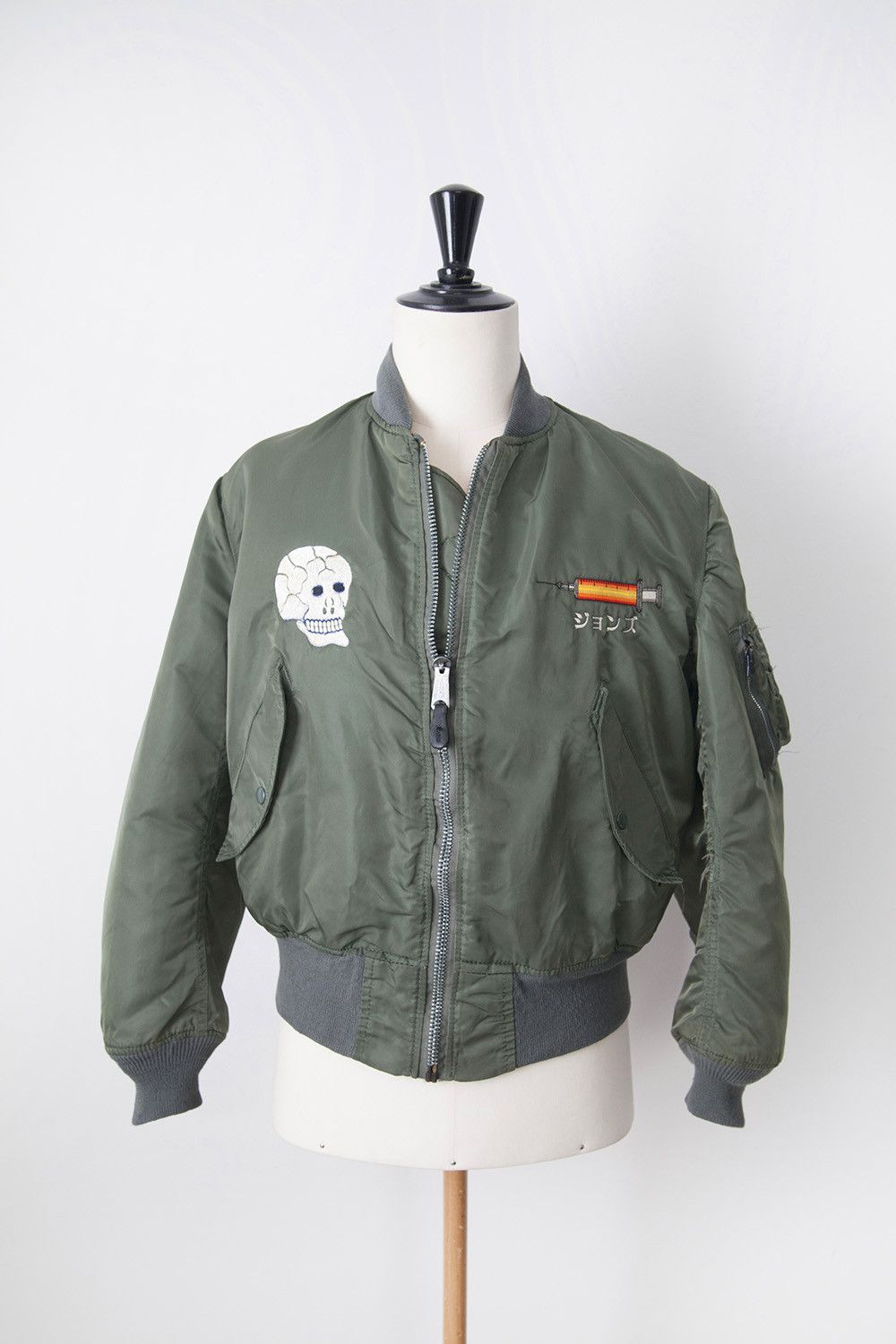Alpha Industries Vintage embroidered sukajan alpha MA-1 jacket Size US M / EU 48-50 / 2 - 1 Thumbnail