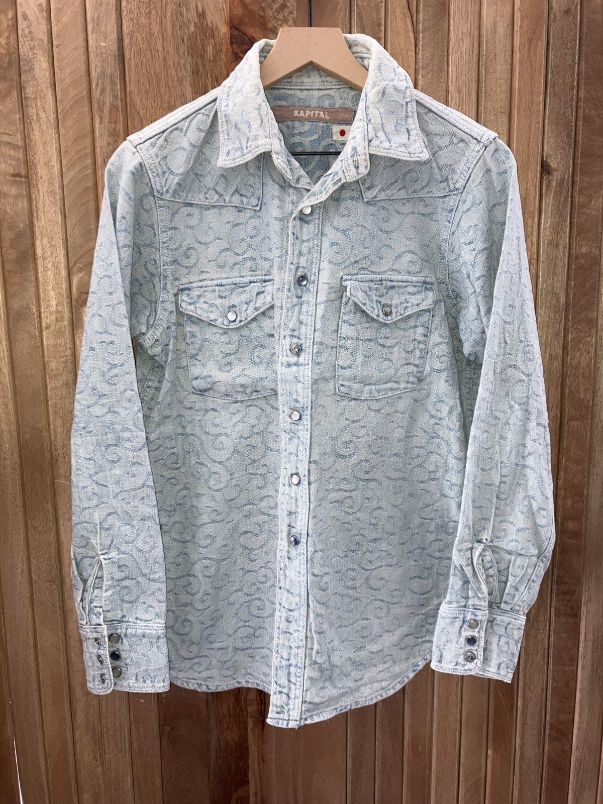 Kapital Kapital denim snap button up size small Size US S / EU 44-46 / 1 - 1 Thumbnail