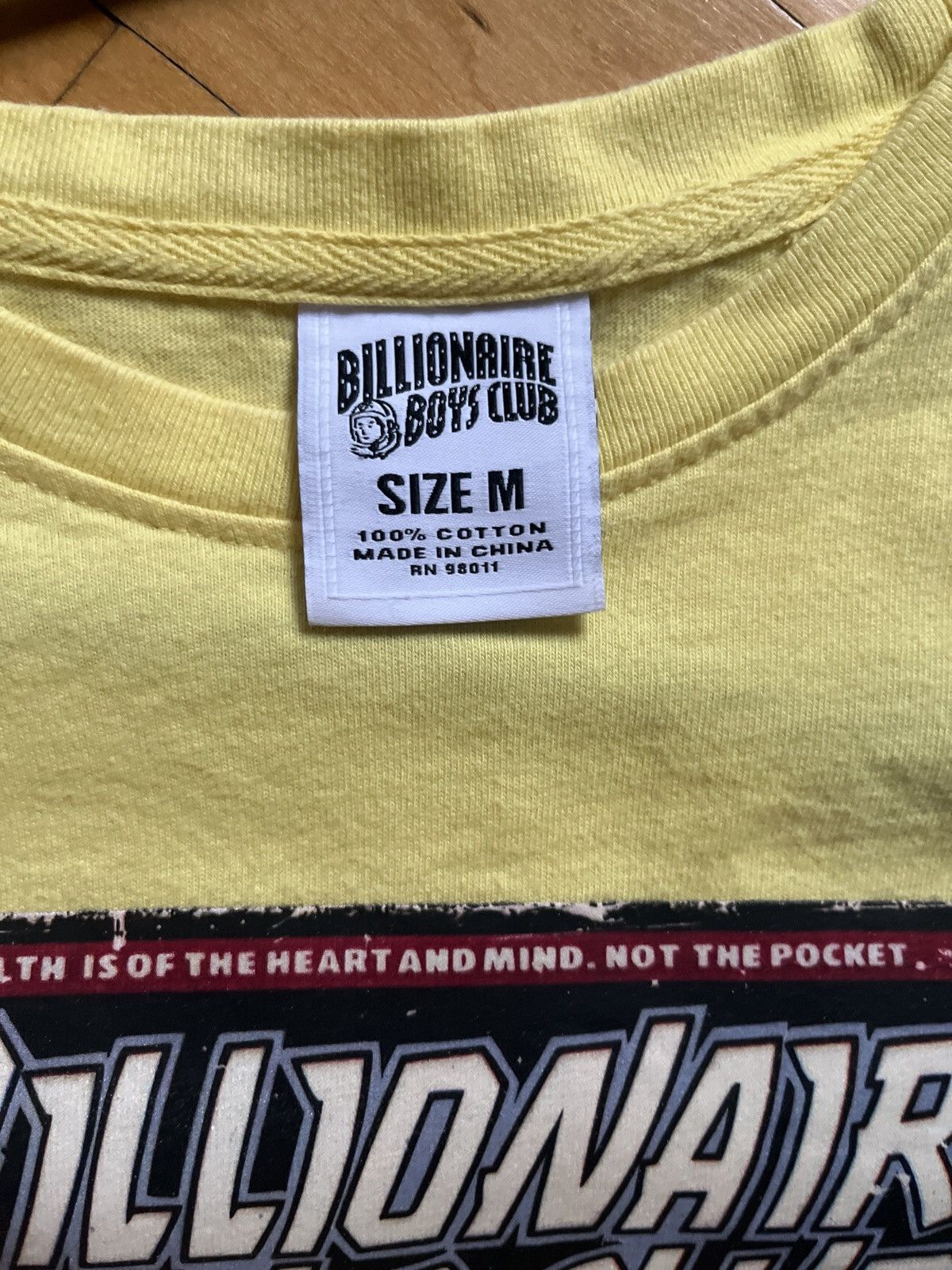 Billionaire Boys Club Billionaire Boys Club Space Comic Tee Cream Medium Vintage Size US M / EU 48-50 / 2 - 10 Thumbnail