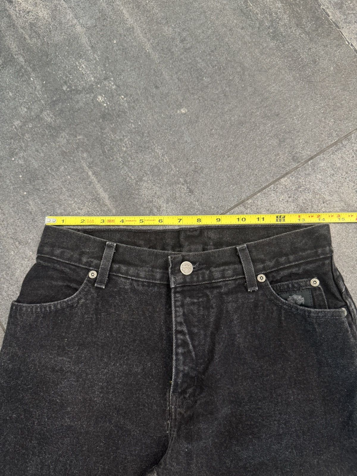 Harley Davidson Vintage 90’s Harley Davidson Straight Leg Jeans Size 28x30 Size US 28 / EU 44 - 16 Thumbnail