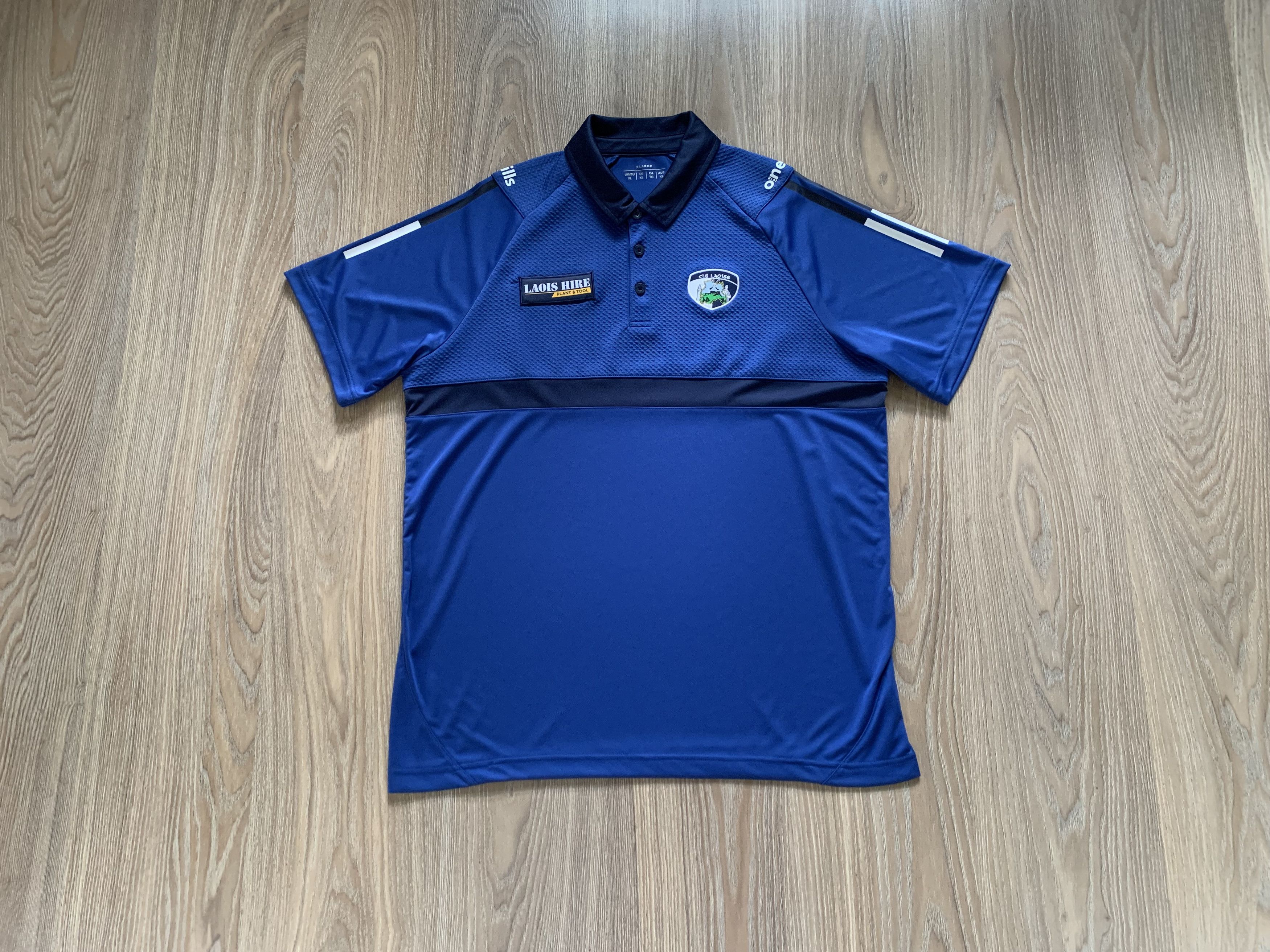 O'Neills Mens Rare Oneills Laois GAA Training Polo Jersey Size US XL / EU 56 / 4 - 9 Thumbnail