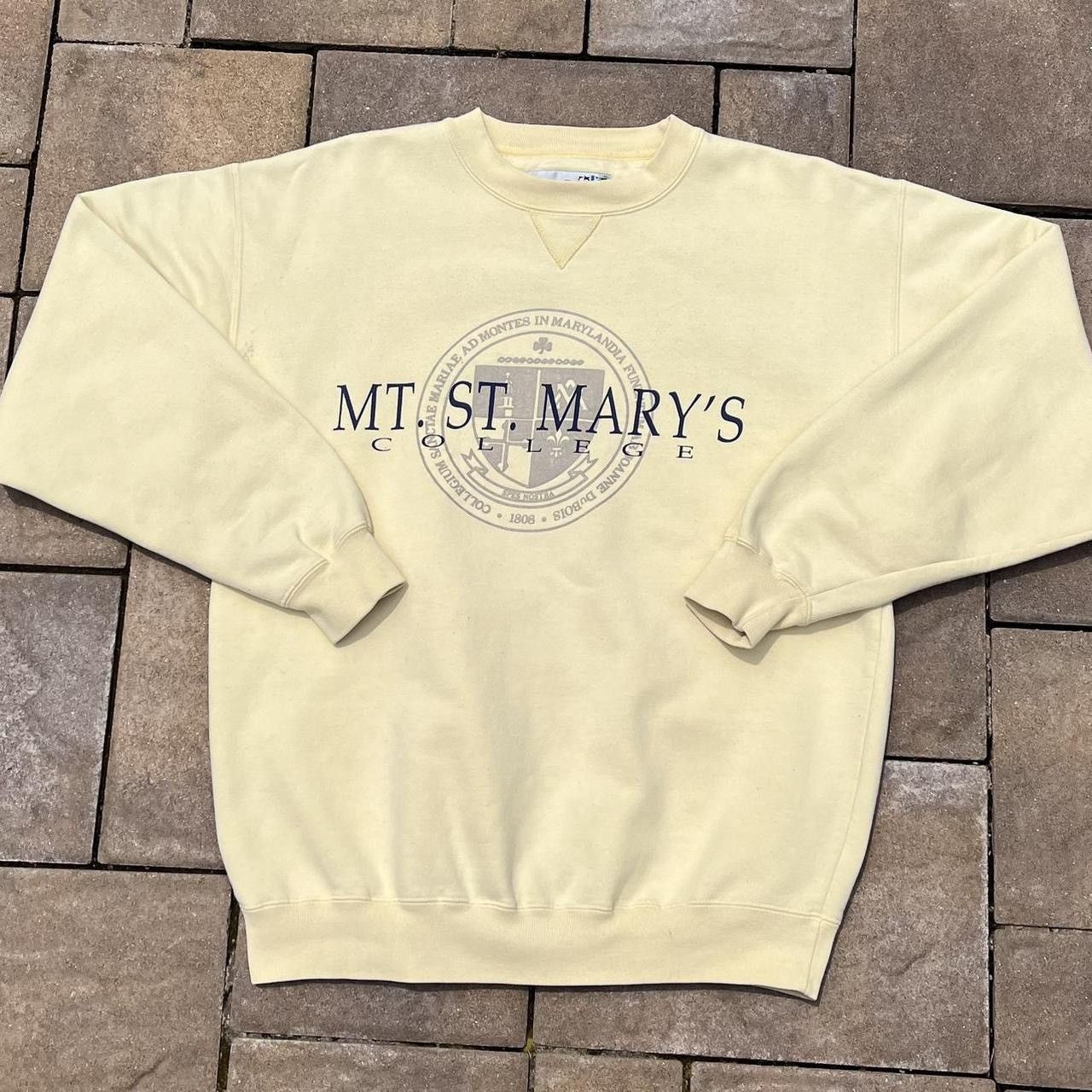 Vintage Vintage GEAR For Sports St Mary’s College Crewneck Size US S / EU 44-46 / 1 - 1 Thumbnail