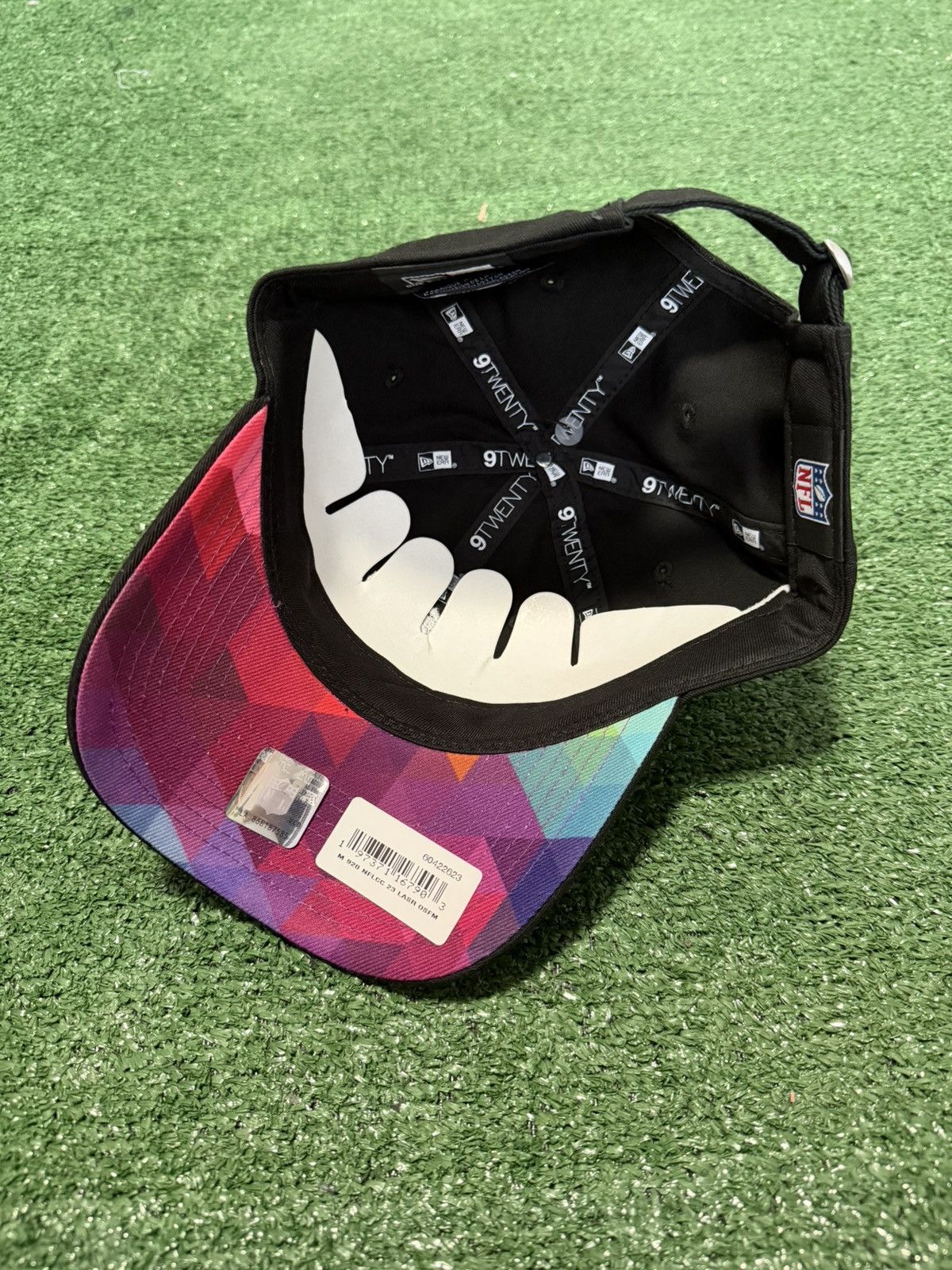New Era New Era 9TWENTY Las Vegas Raiders Crucial Catch 2023 NFL Hat Size ONE SIZE - 5 Thumbnail