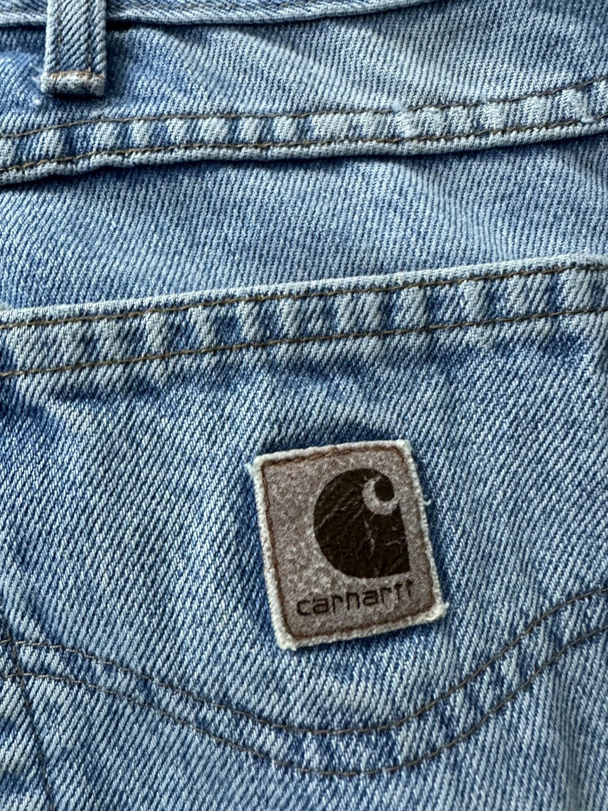 Carhartt Vintage Carhartt Big Size “Holy Grail” Denim 40x29 D449 Size US 40 / EU 56 - 9 Thumbnail
