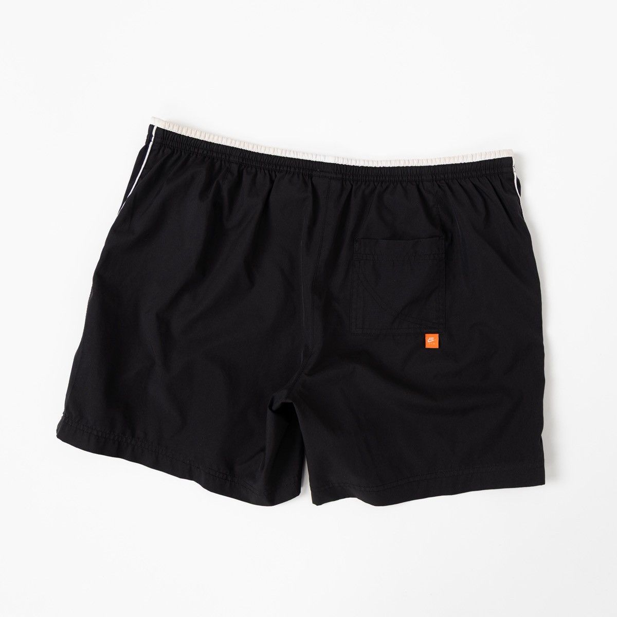 Nike Nike Vintage 00s Mens Black Swim Shorts Small Swoosh Beach Size US 34 / EU 50 - 2 Thumbnail