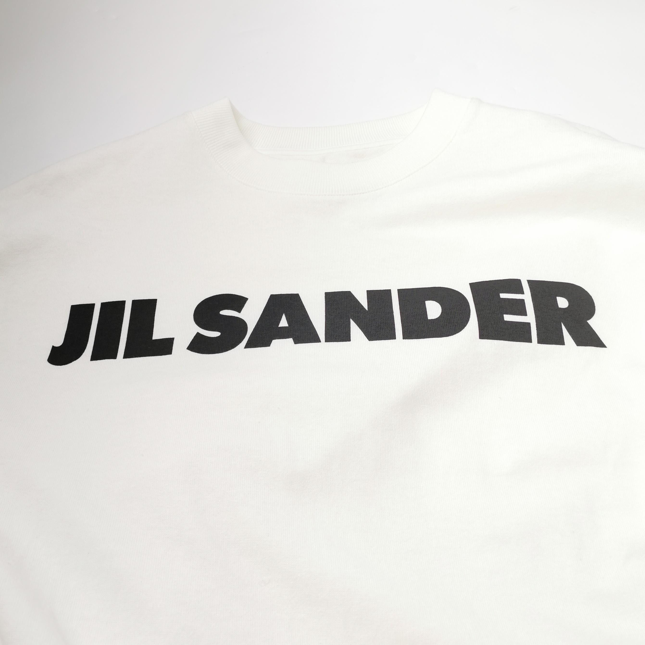 Jil Sander JIL SANDER JIL SANDER Cotton Letter Logo Round Neck T-shir Size US XS / EU 42 / 0 - 2 Thumbnail