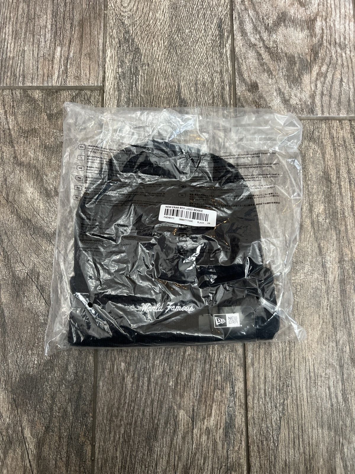 Supreme Supreme Box Logo Beanie FW24 (Black) Size ONE SIZE - 2 Thumbnail