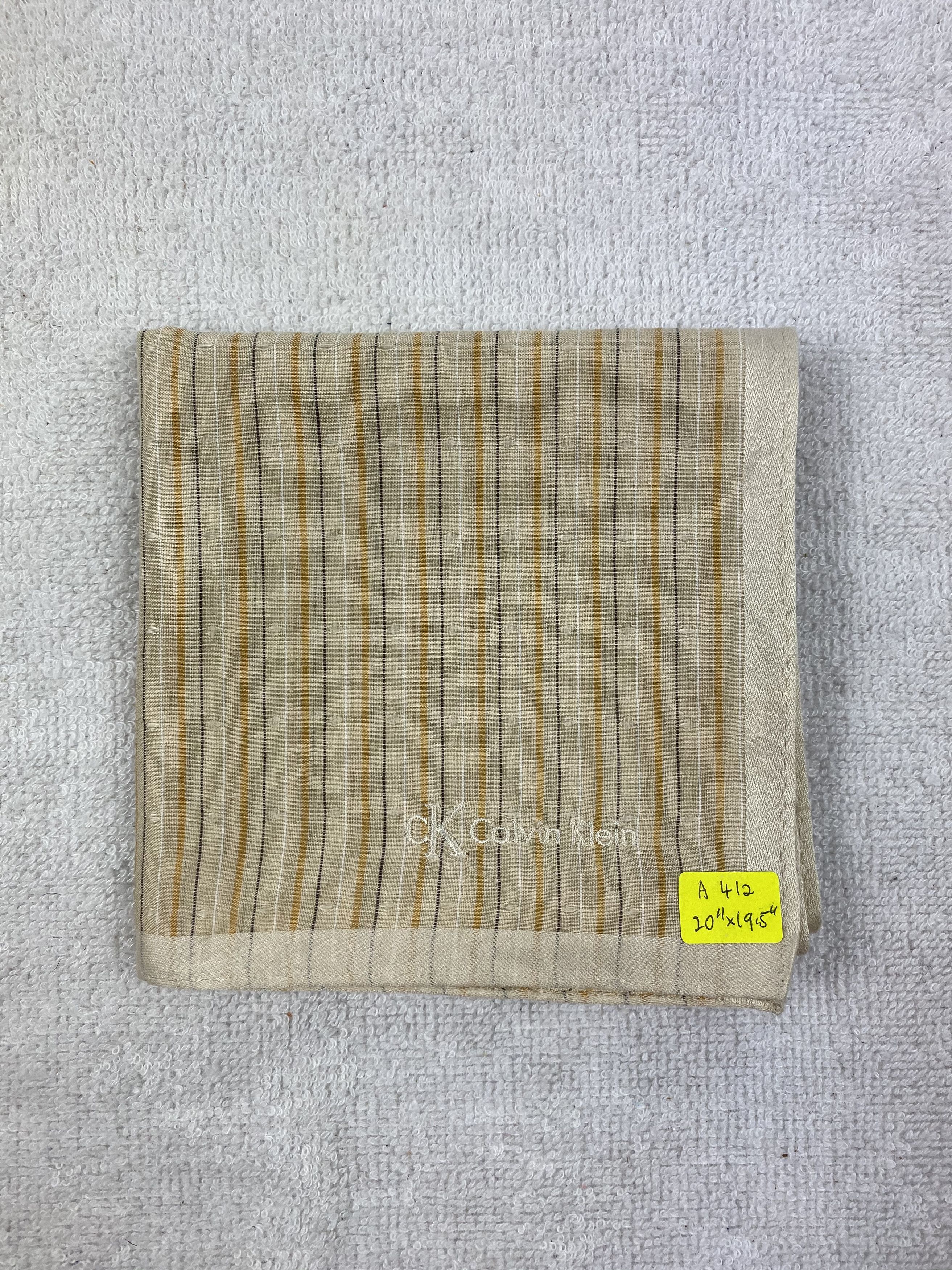 Calvin Klein × Vintage Calvin Klein Handkerchief / Bandana / Neckerchief Size ONE SIZE - 6 Thumbnail