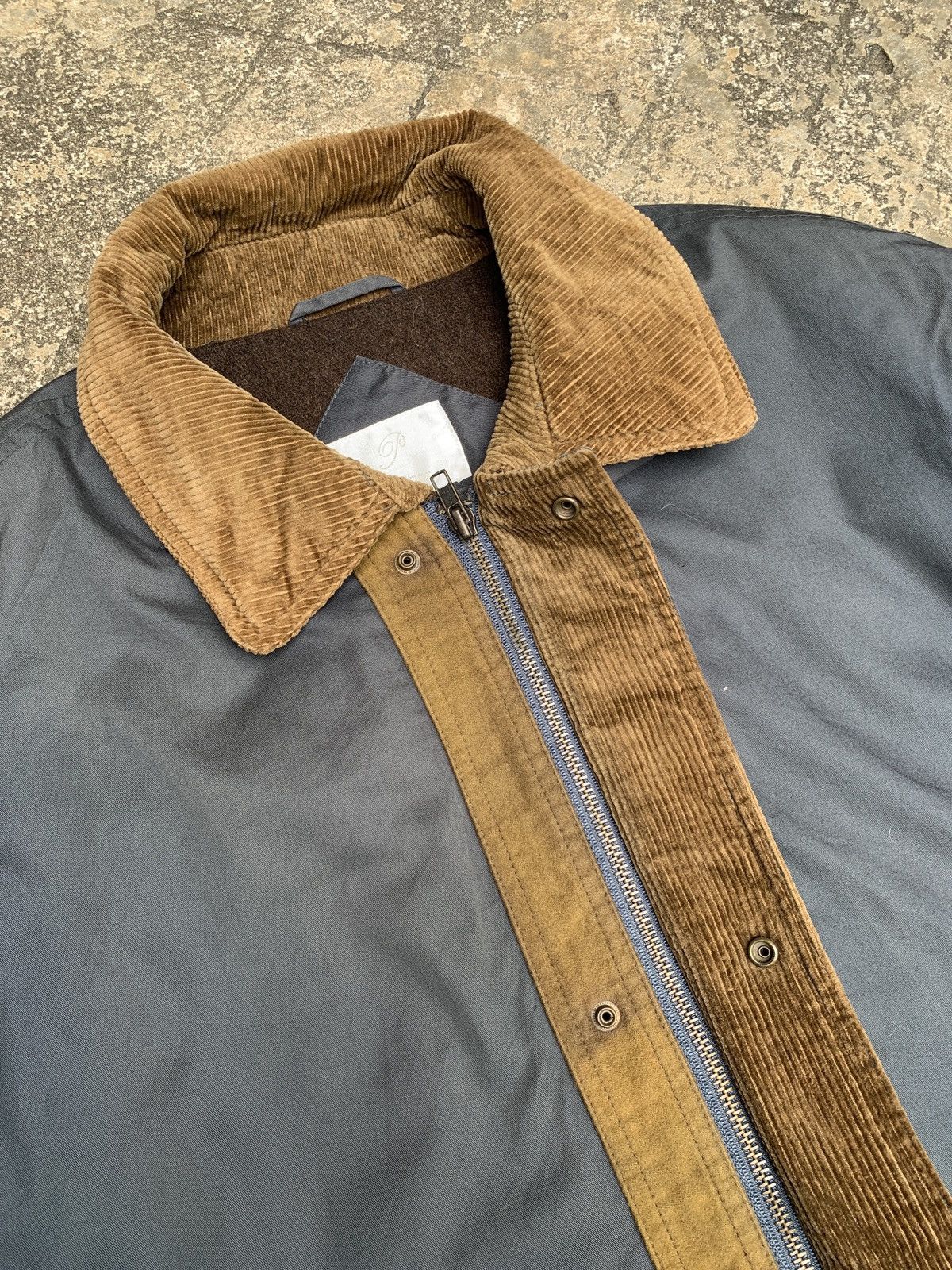 Japanese Brand × Vintage 1990s Poulbot Green Quilted Winter Motorcycles Parka Jacket Size US L / EU 52-54 / 3 - 4 Thumbnail