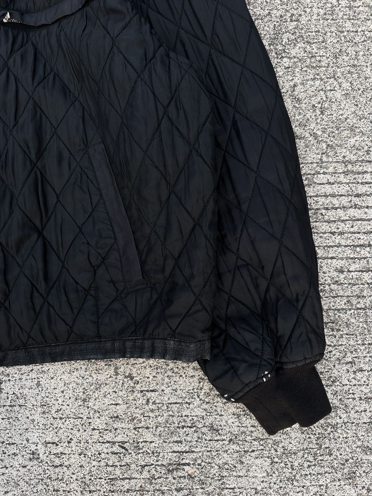 Comme des Garcons Homme Comme des Garcons AW93 Quilted Reversible Bomber Jacket Size US M / EU 48-50 / 2 - 8 Thumbnail