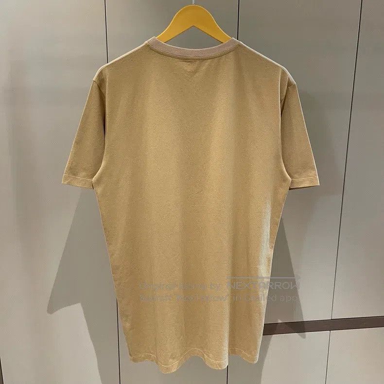 Loewe Loewe Brown-green patchwork embroidered flower logo short- Size XS / US 0-2 / IT 36-38 - 3 Thumbnail