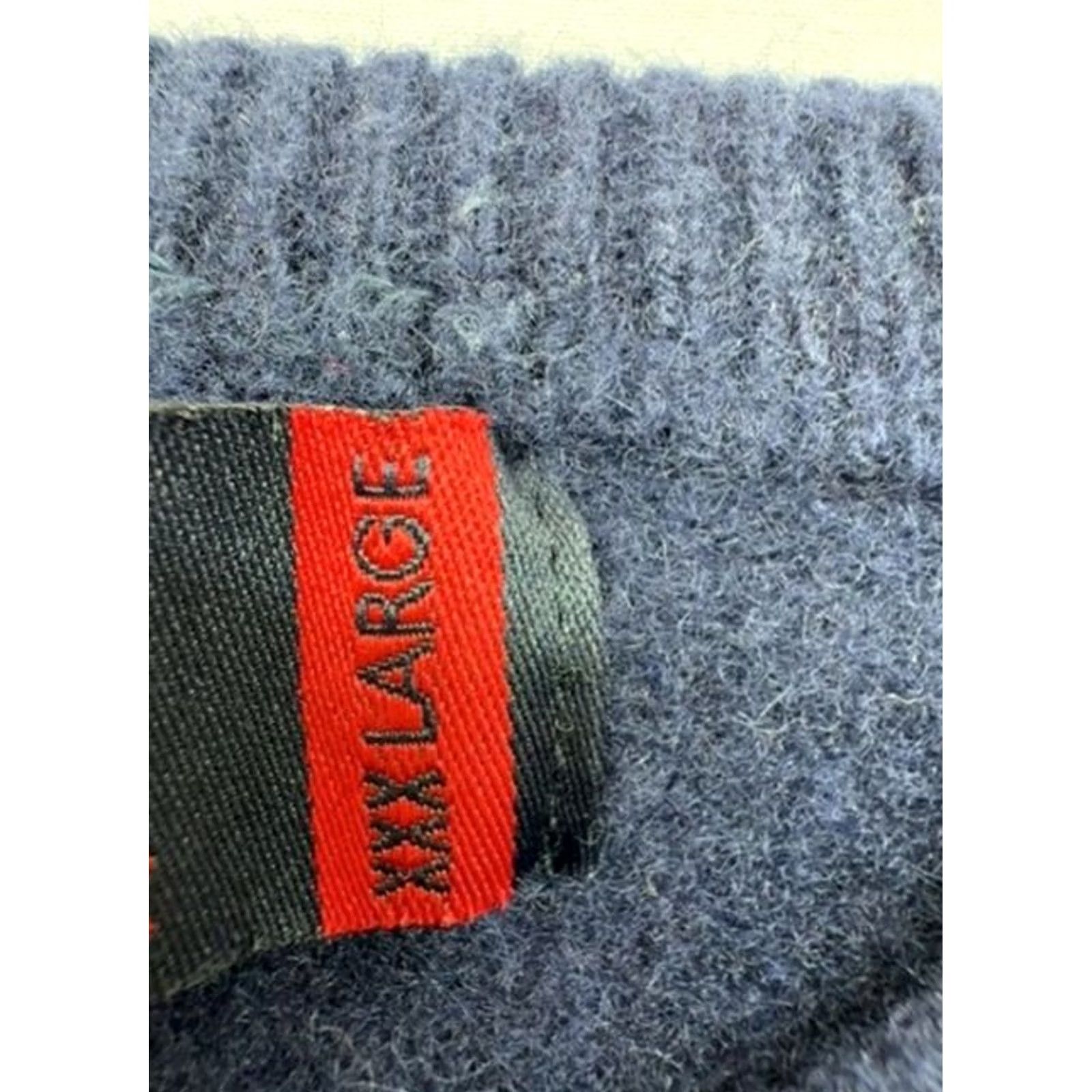 Kappa Robe di Kappa Men’s Navy Blue Crewneck Knit Sweater Large Logo Shirt Size US L / EU 52-54 / 3 - 4 Thumbnail