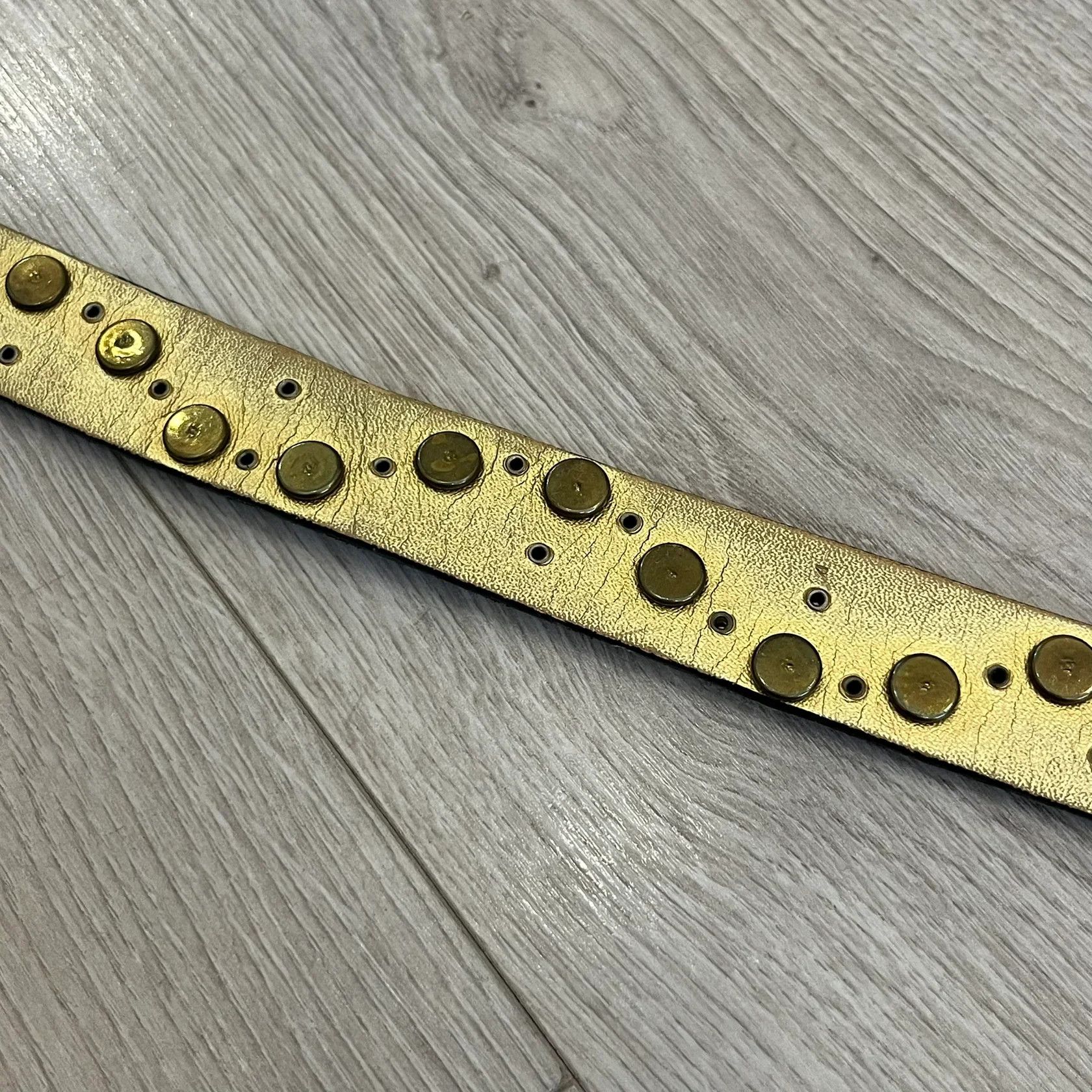 Dolce & Gabbana Dolce & Gabbana Leather Studded Black Belt Size ONE SIZE - 6 Thumbnail