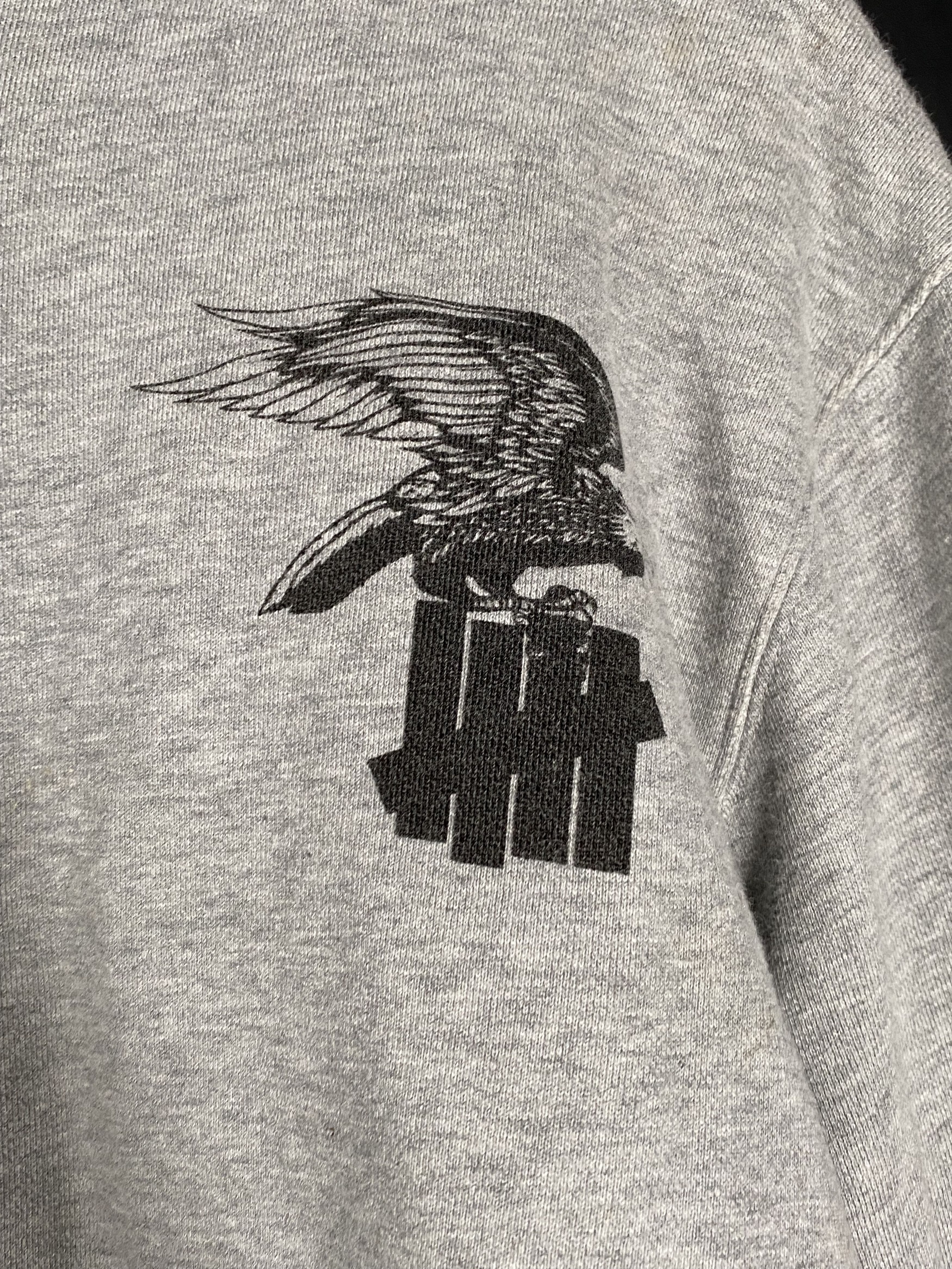Undefeated Undefeated 5 Strikes Full Zip Gray Hoodie Size XL Size US XL / EU 56 / 4 - 2 Thumbnail