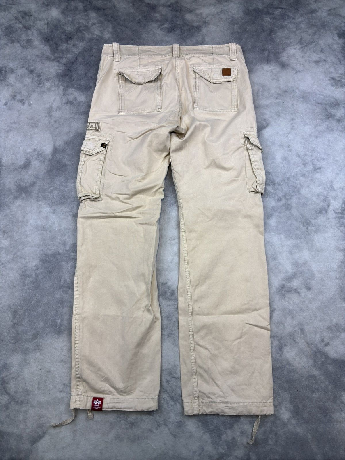 Alpha Industries Vintage Alpha Industries Cargo Bondage Pants Military 90’s Size US 32 / EU 48 - 5 Thumbnail