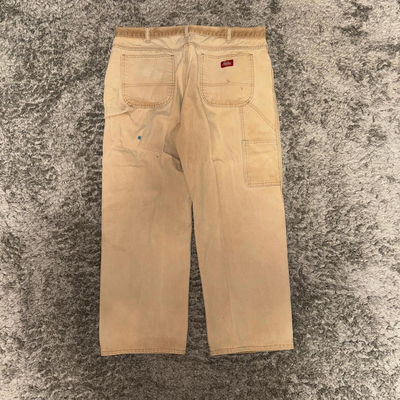 Dickies Dickies Men's Tan and Cream Jeans Size US 32 / EU 48 - 2 Thumbnail