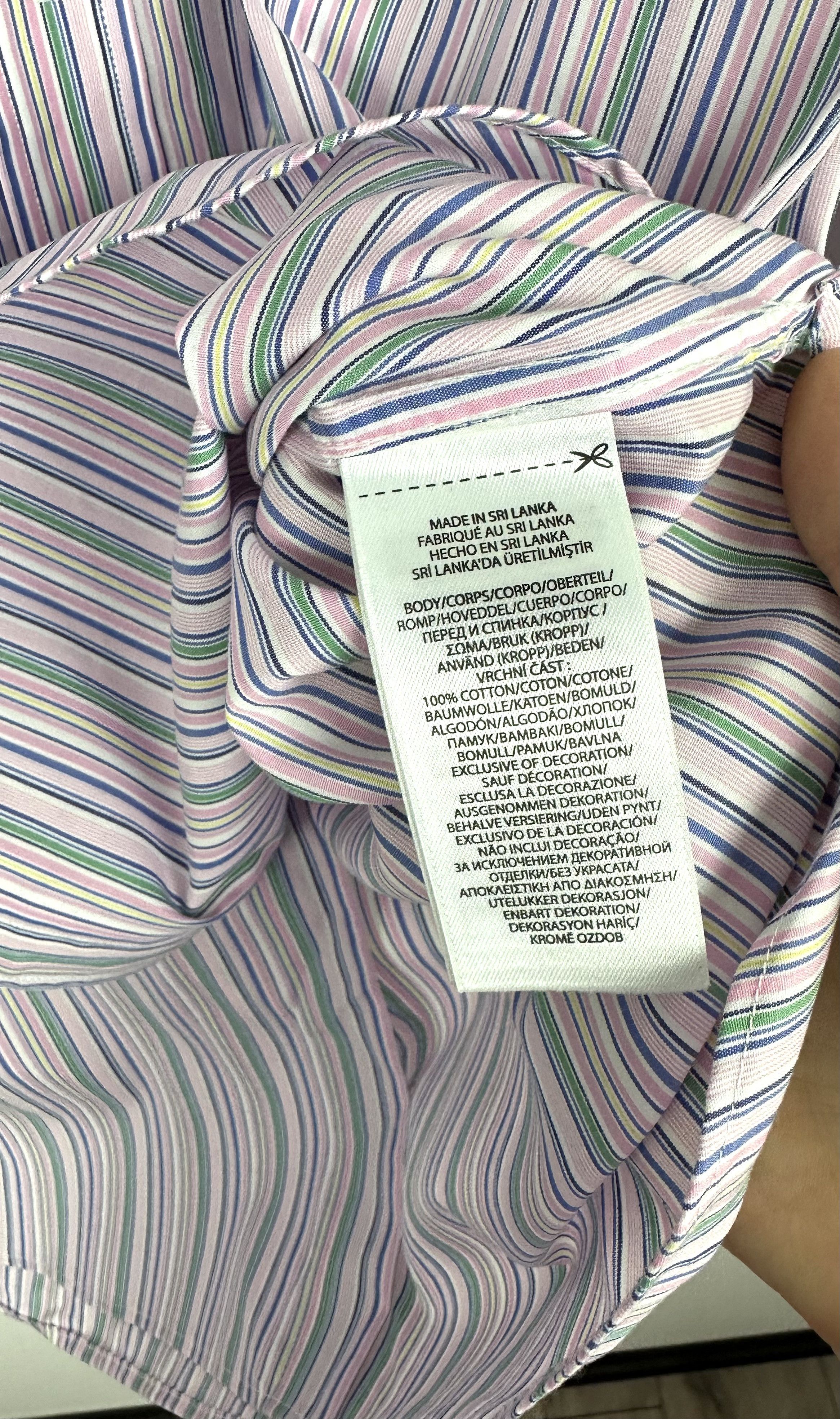 Ralph Lauren Polo Ralph Lauren Men's Striped Shirt Size M Size US M / EU 48-50 / 2 - 7 Thumbnail