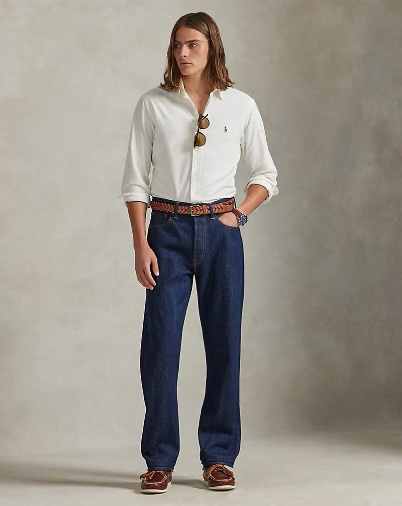 Polo Ralph Lauren Polo Ralph Lauren Heritage Straight Selvedge Jeans 34x30 Size US 34 / EU 50 - 1 Thumbnail