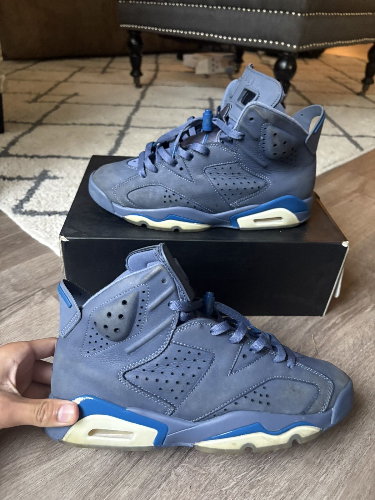 Jordan Brand Jordan 6 Diffused Blue Size 10 Size US 10 / EU 43 - 6 Thumbnail