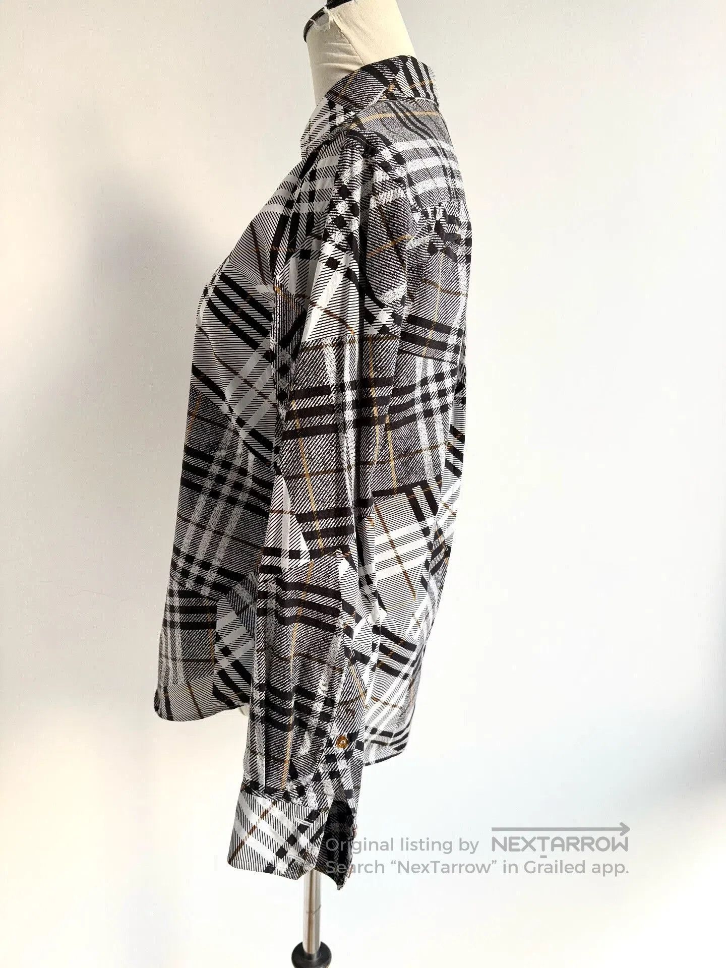 Vivienne Westwood vivienne westwood asymmetrical plaid shirt. Size US L / EU 52-54 / 3 - 4 Thumbnail