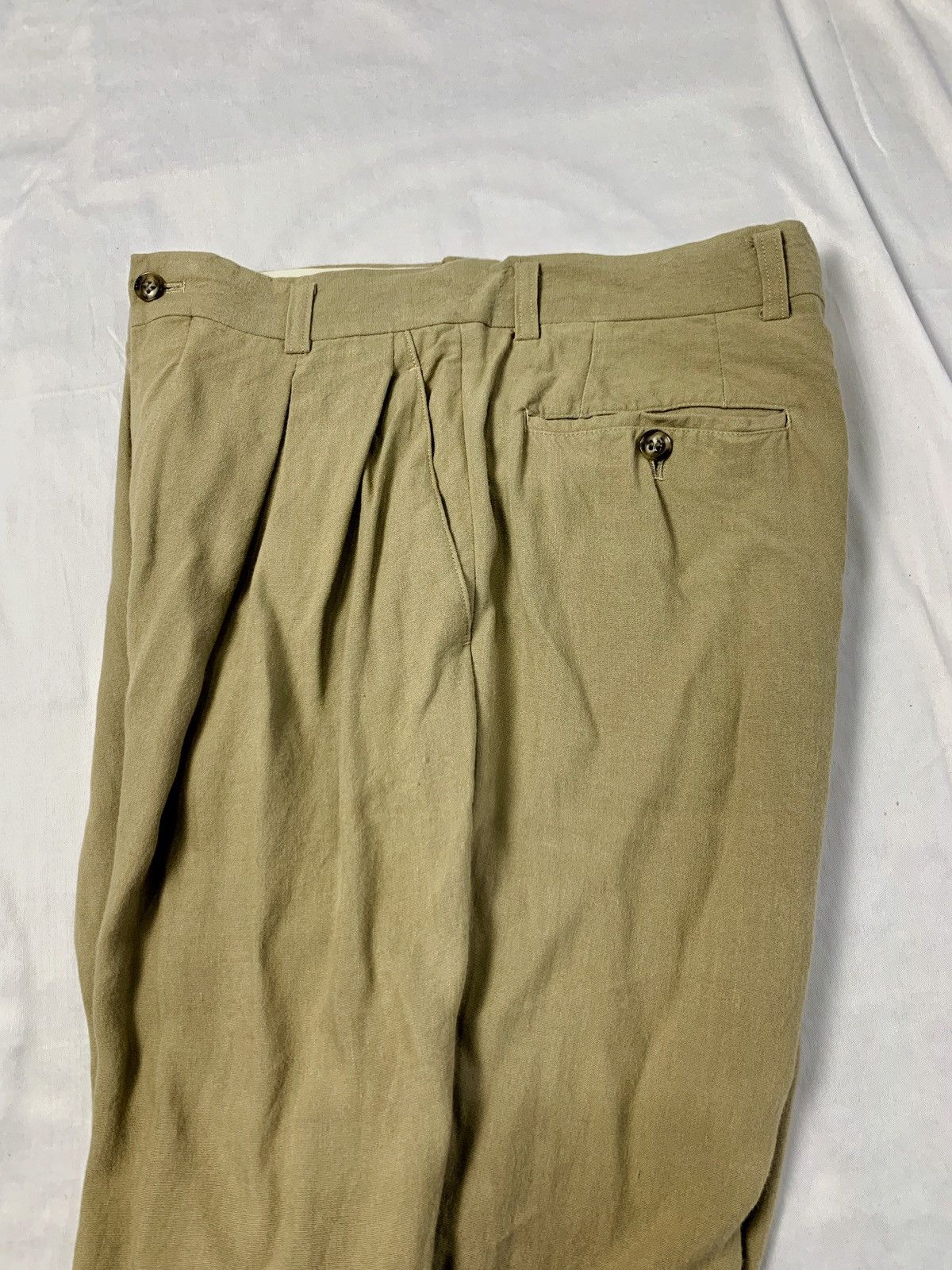 JUN MEN 80s jun men yohji yamamoto trousers double pleated pant Size US 30 / EU 46 - 7 Thumbnail