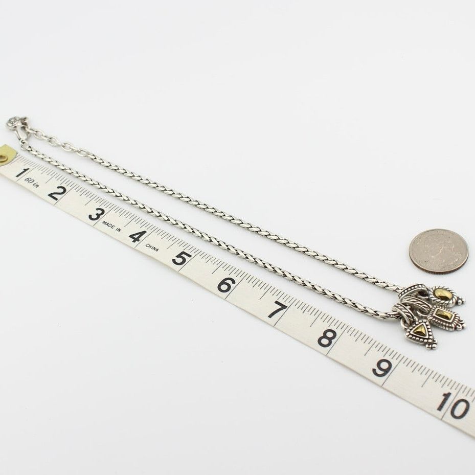 Brighton Brighton Silver Tone Charm Necklace Mixed Metal Southwest Size ONE SIZE - 7 Thumbnail