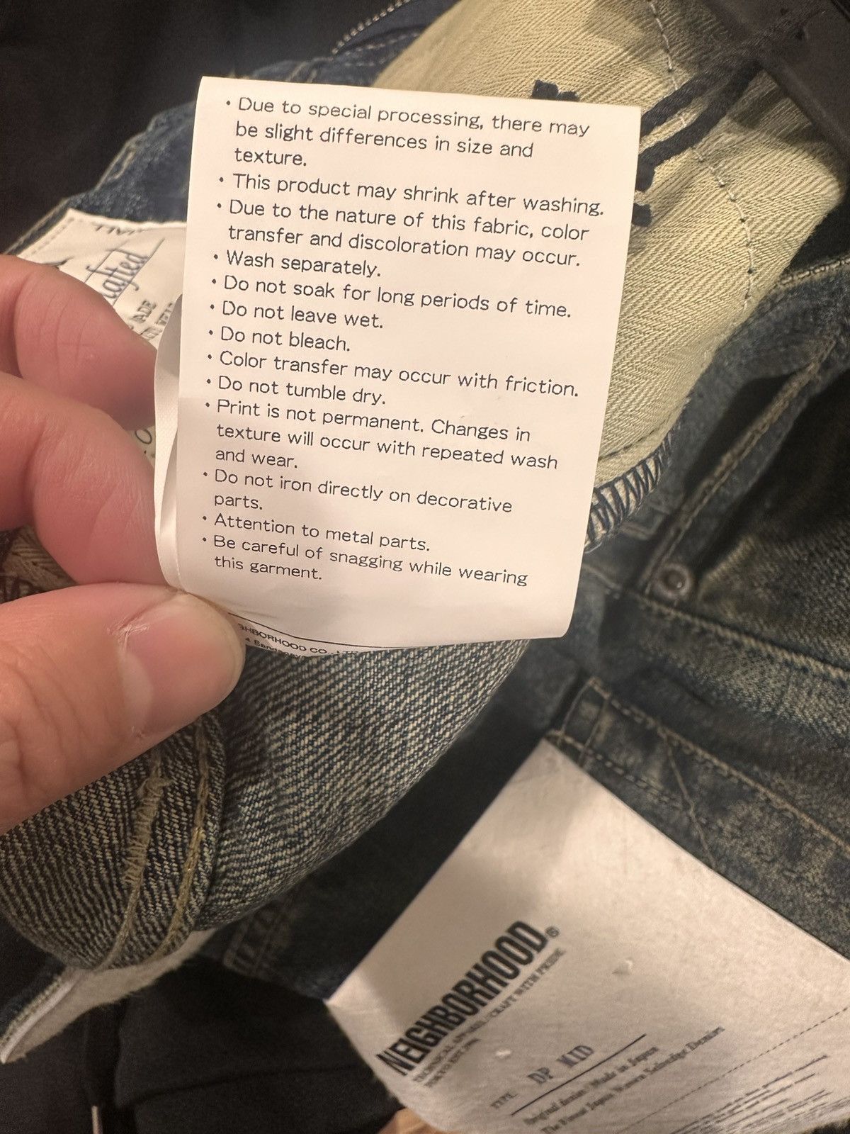 Neighborhood 25AW Neighborhood savage denim indigo Size US 30 / EU 46 - 5 Thumbnail