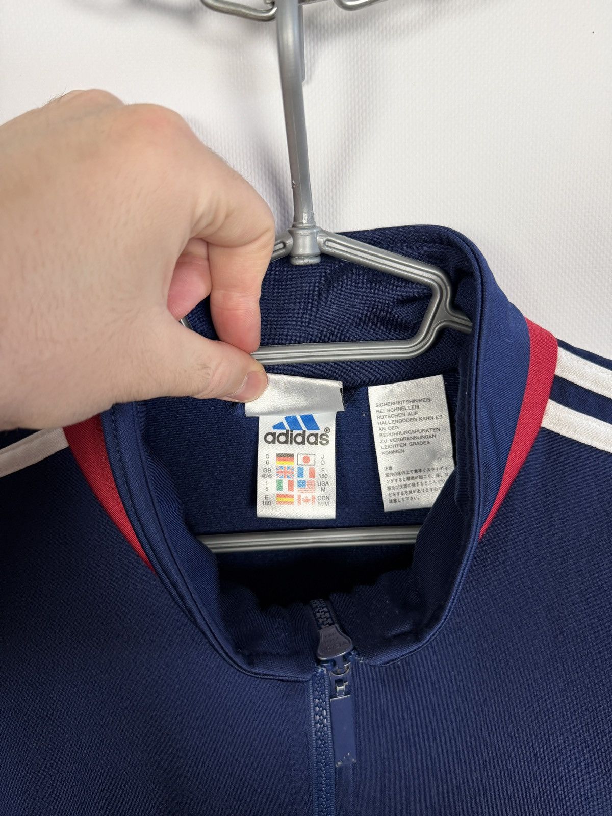 Adidas Adidas Vintage 90s Track Jacket Retro Streetwear Size M Size US M / EU 48-50 / 2 - 10 Thumbnail