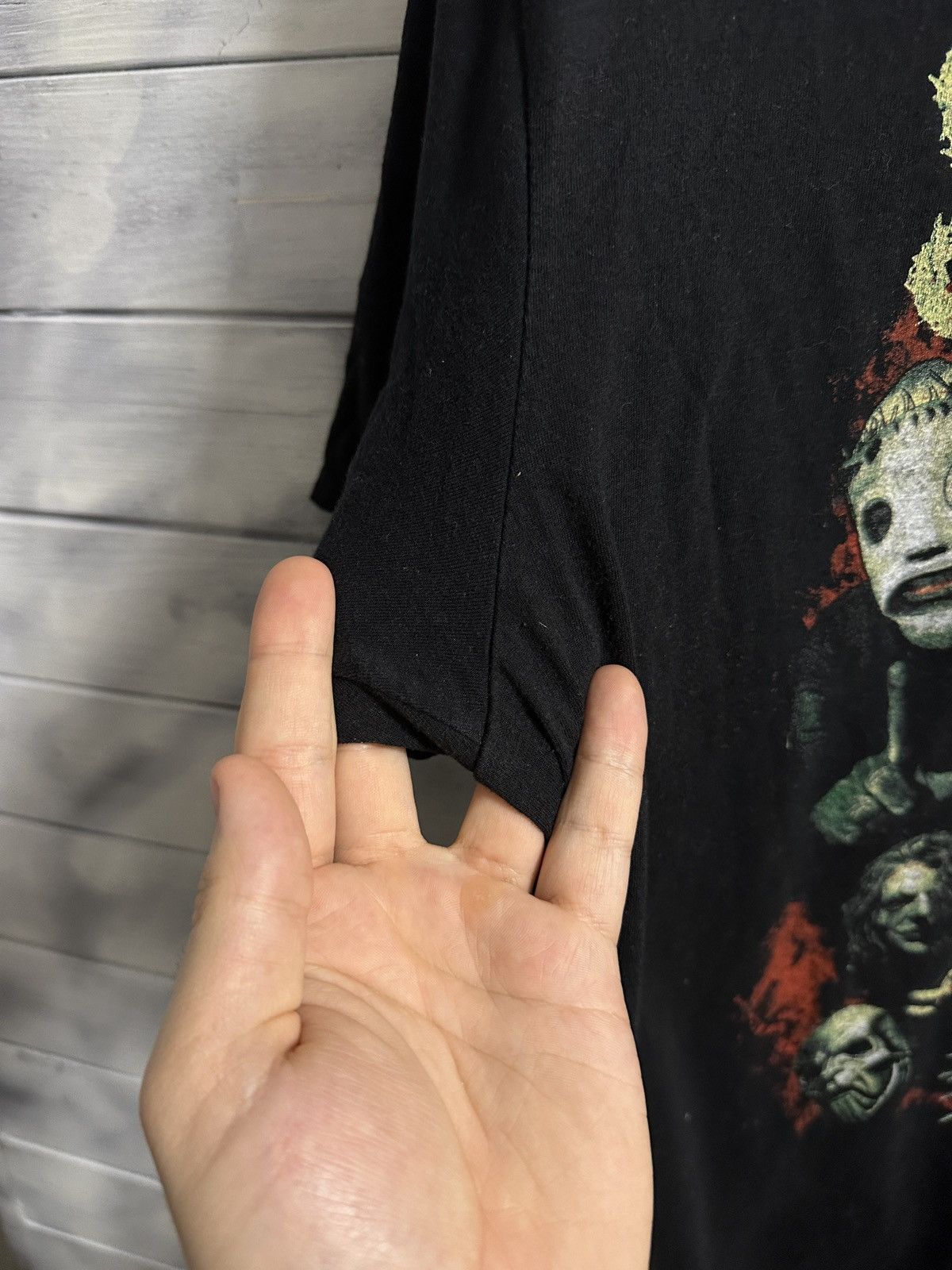 Band Tees Rare T-Shirt Slipknot Rock Y2K Style. Size US L / EU 52-54 / 3 - 5 Thumbnail