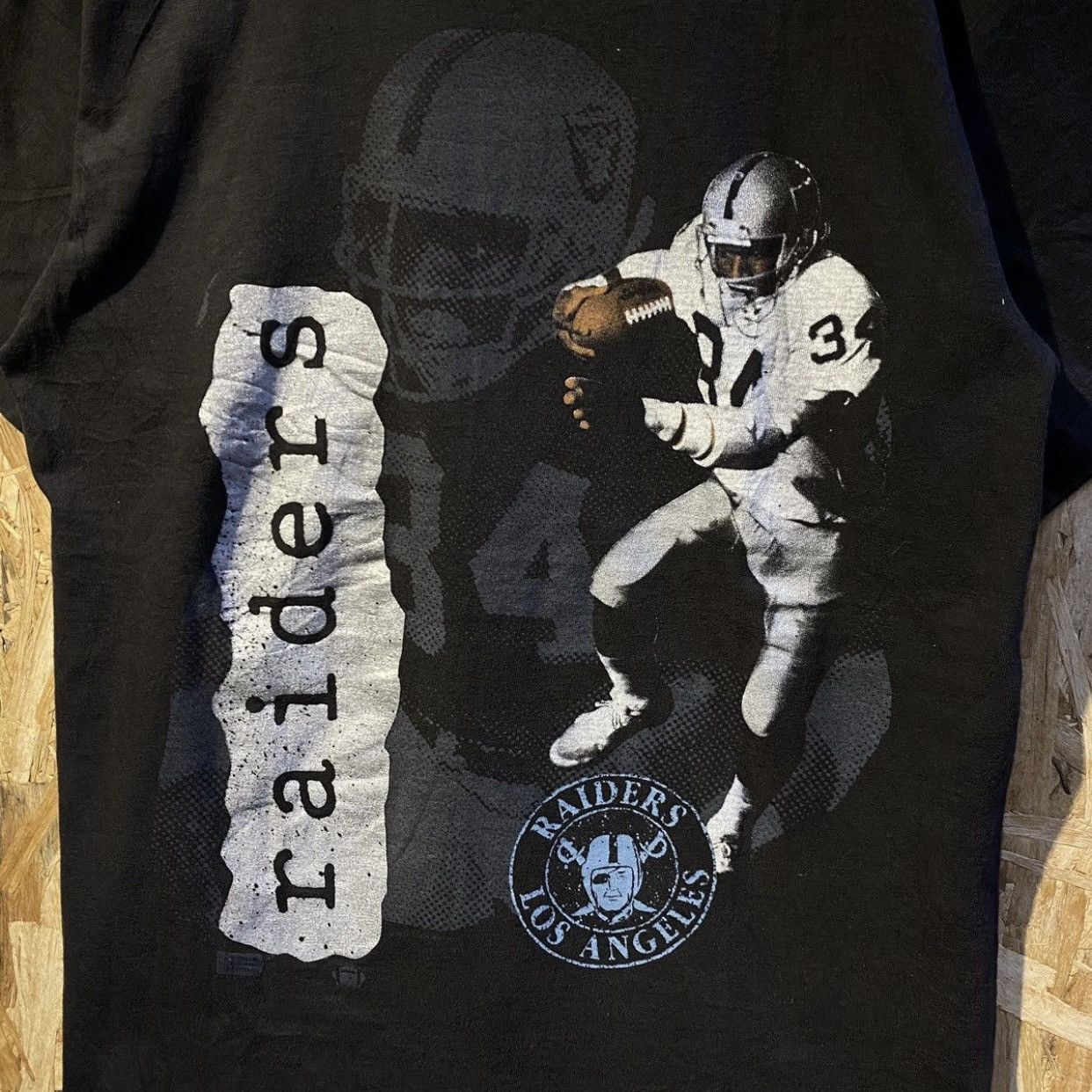 NFL × Vintage VINTAGE 90’s RARE Oakland Raiders Bo Jackson Tee Size US S / EU 44-46 / 1 - 3 Thumbnail