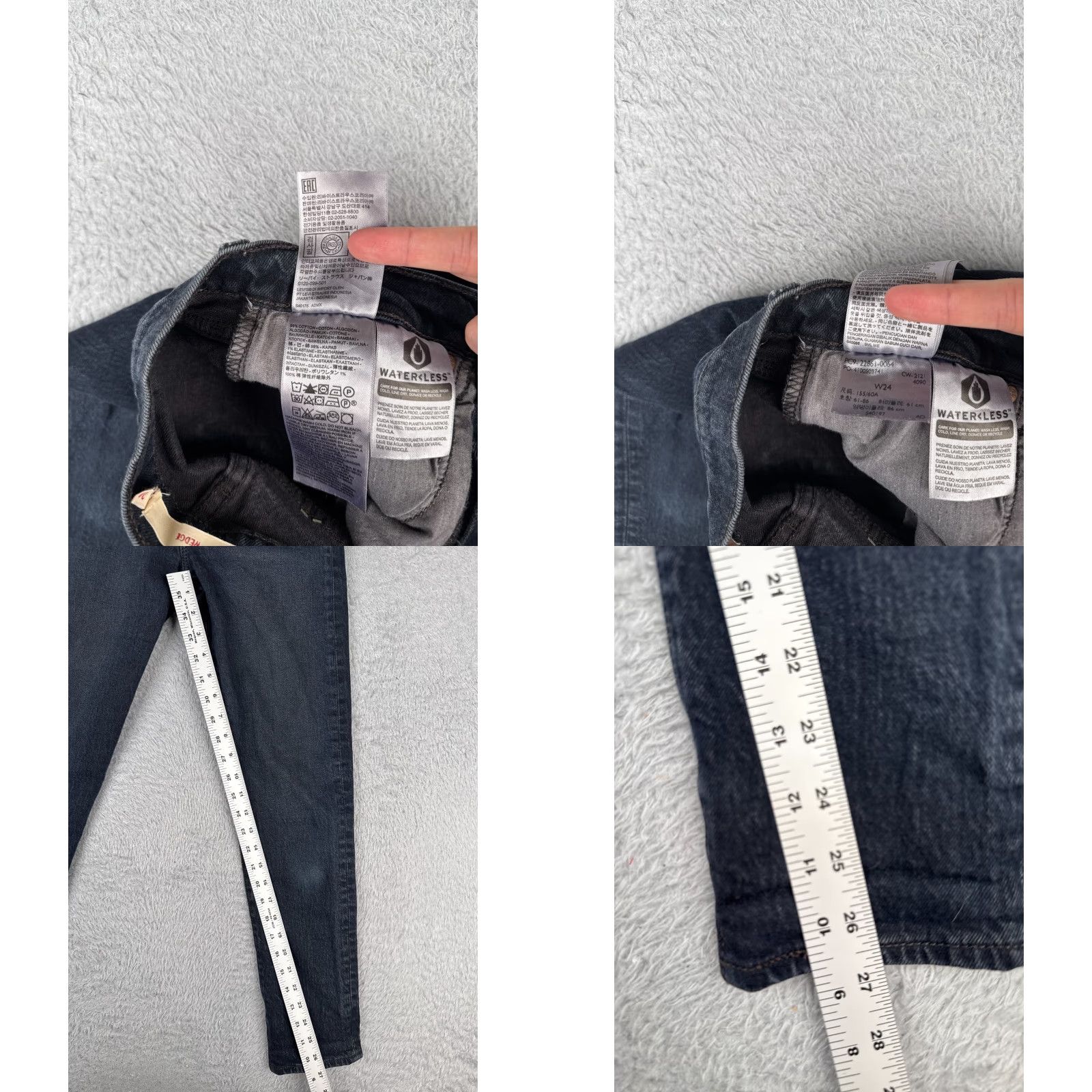 Levi's Levi's Wedgie Fit Jeans Womens Medium Wash Denim 24x27 Retro 90s Cotton Straight Fit Big E Size 42" / US 20 - 8 Thumbnail