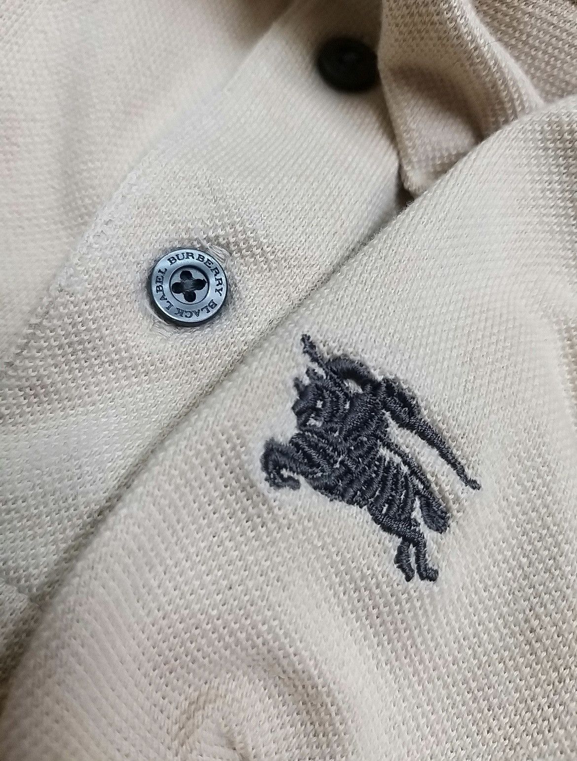 Burberry NICE💥BURBERRY BLACK LABEL POLO SHIRT. Size US L / EU 52-54 / 3 - 6 Thumbnail