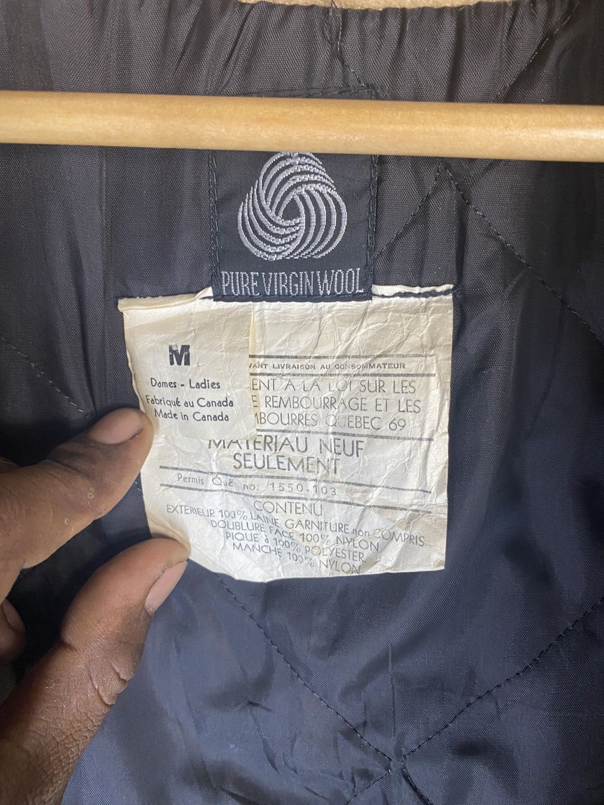 If Six Was Nine VINTAGE JAMES BAY MFG. INC. ARCTIC SCENE WOOL PARKA Size M / US 6-8 / IT 42-44 - 8 Thumbnail