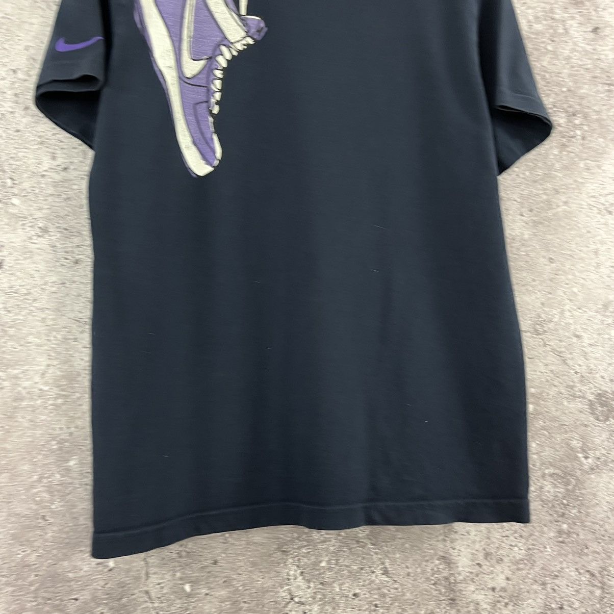 Nike × Vintage Vintage Nike T-Shirt High Force Logo Y2K Drill Navy Size S Size US S / EU 44-46 / 1 - 7 Thumbnail