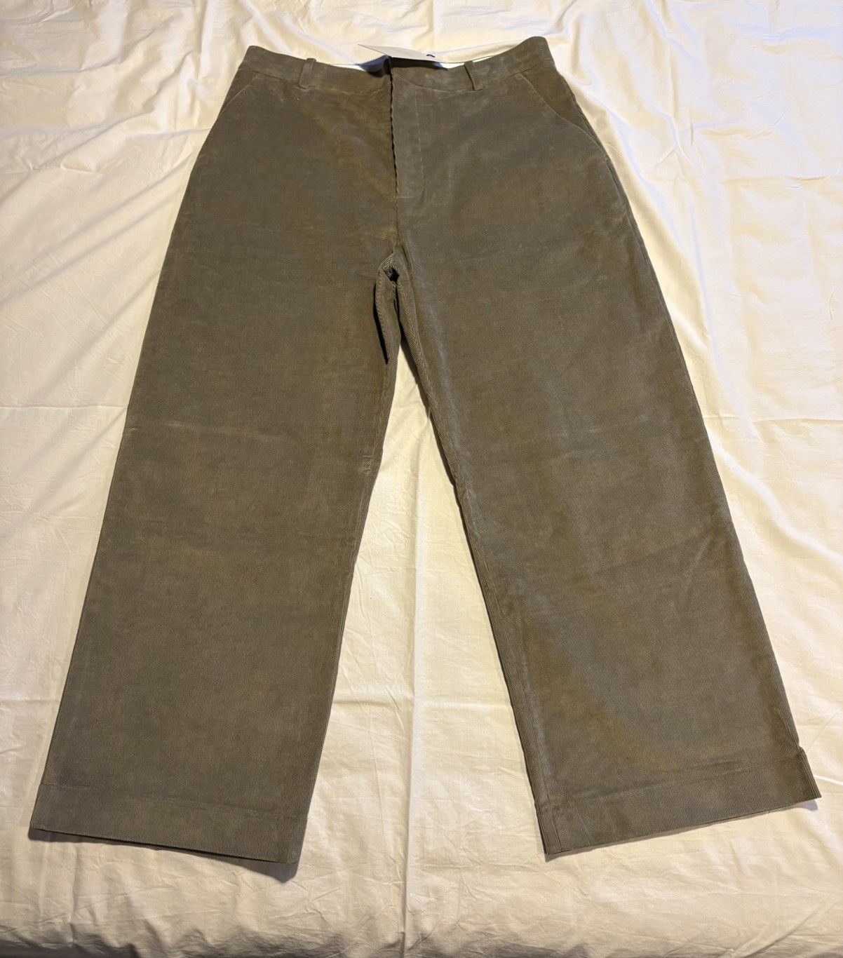 Studio Nicholson Studio Nicholson wide leg corduroy trousers. Size US 31 - 2 Thumbnail