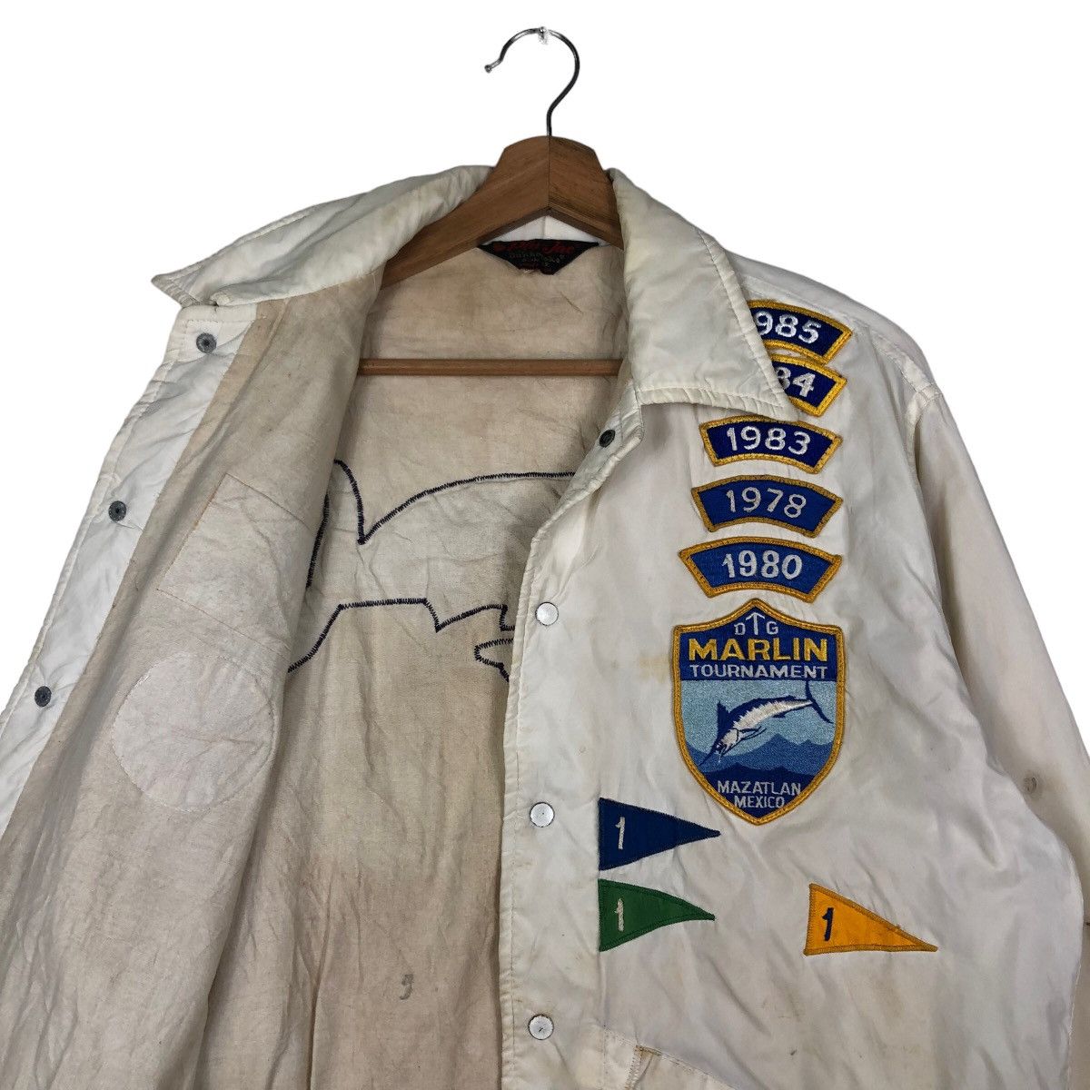 Vintage 🔥Vintage Dunbrooke USA Button Jacket Marlin Tournament Size US M / EU 48-50 / 2 - 12 Thumbnail