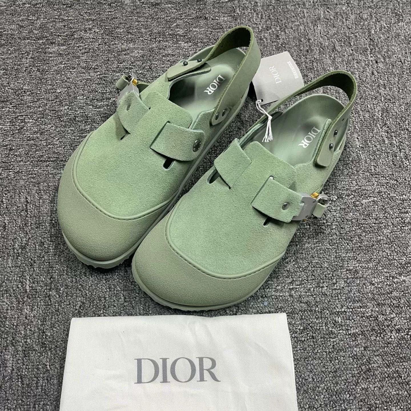 Dior Dior Green Sandals 8 Men Size US 8 / EU 41 - 1 Thumbnail