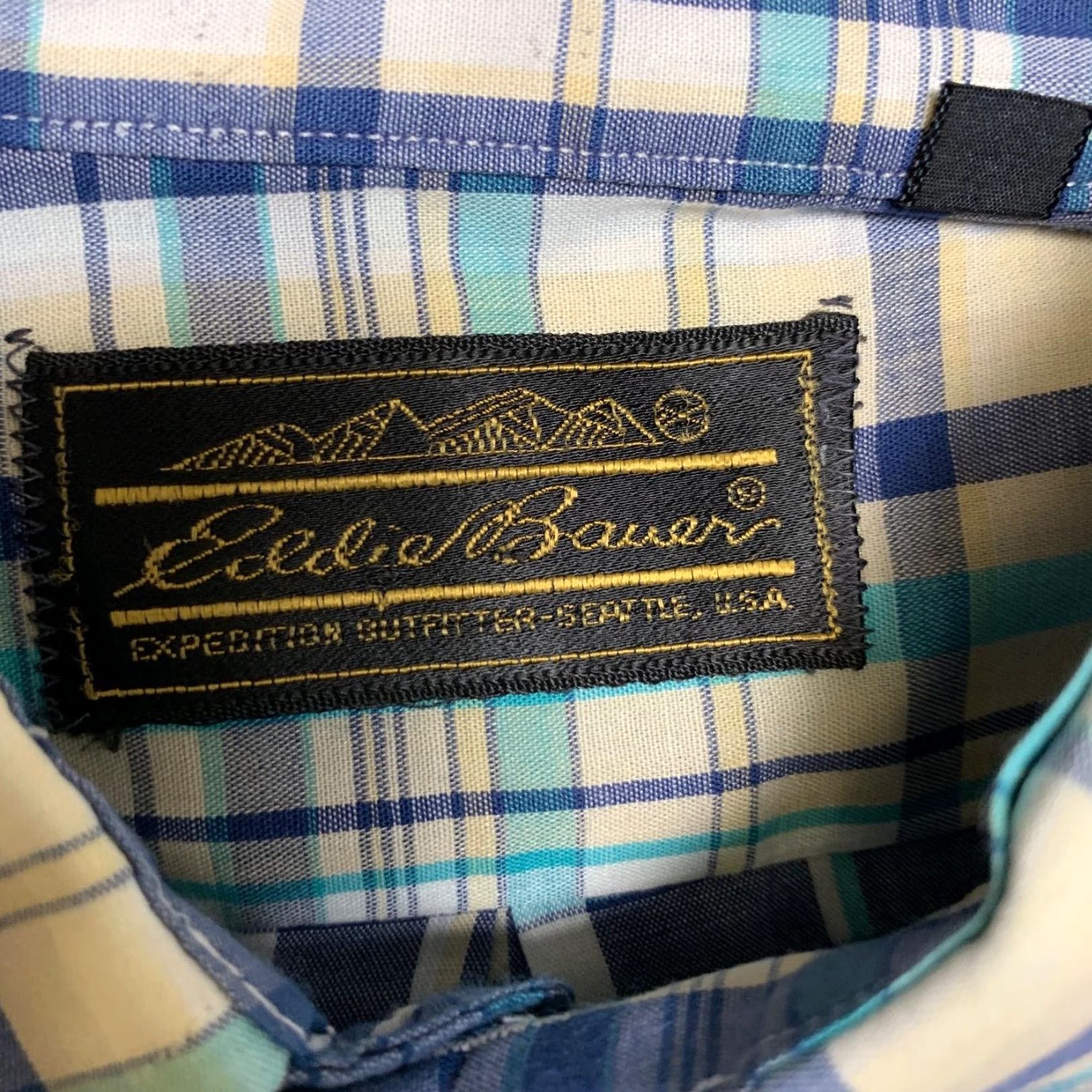 Eddie Bauer Eddie Bauer Shirt Mens Multicolor Plaid Button-Down Pockets Outdoor Size M Size US M / EU 48-50 / 2 - 6 Thumbnail